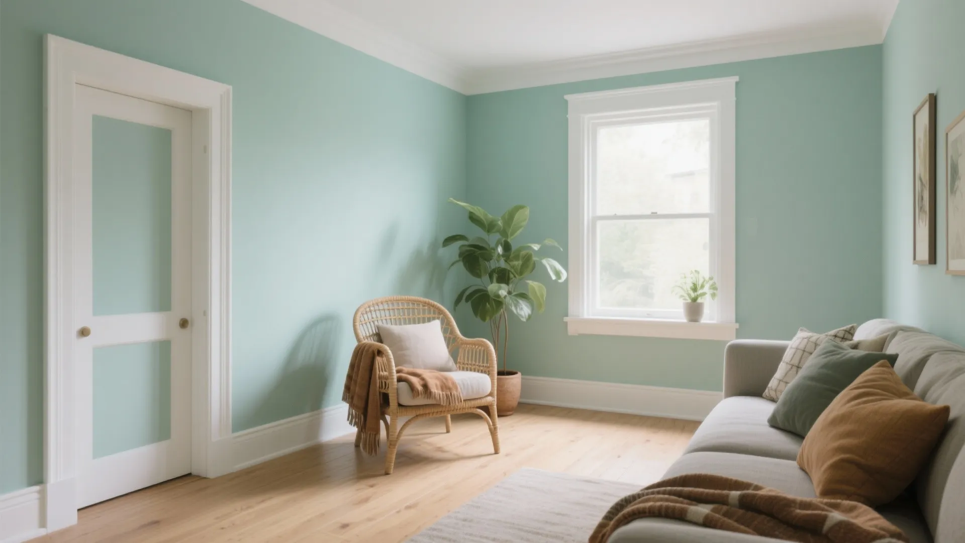 1. Soft Sea Glass Green