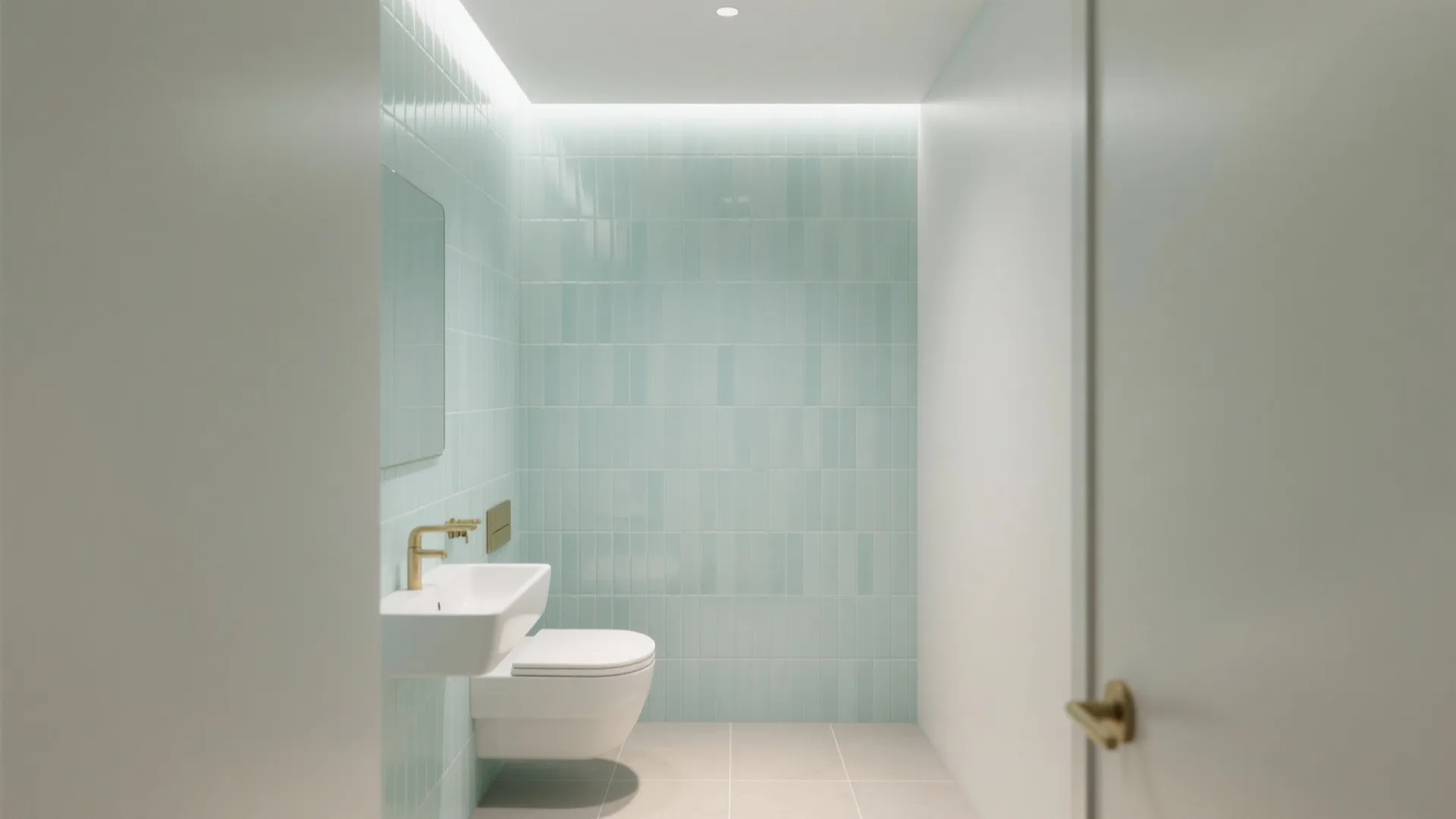 Tip 3: Seafoam Color Blocking for Height