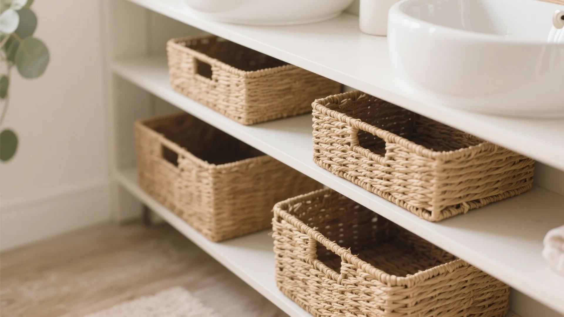 7: Seagrass Drawer Baskets