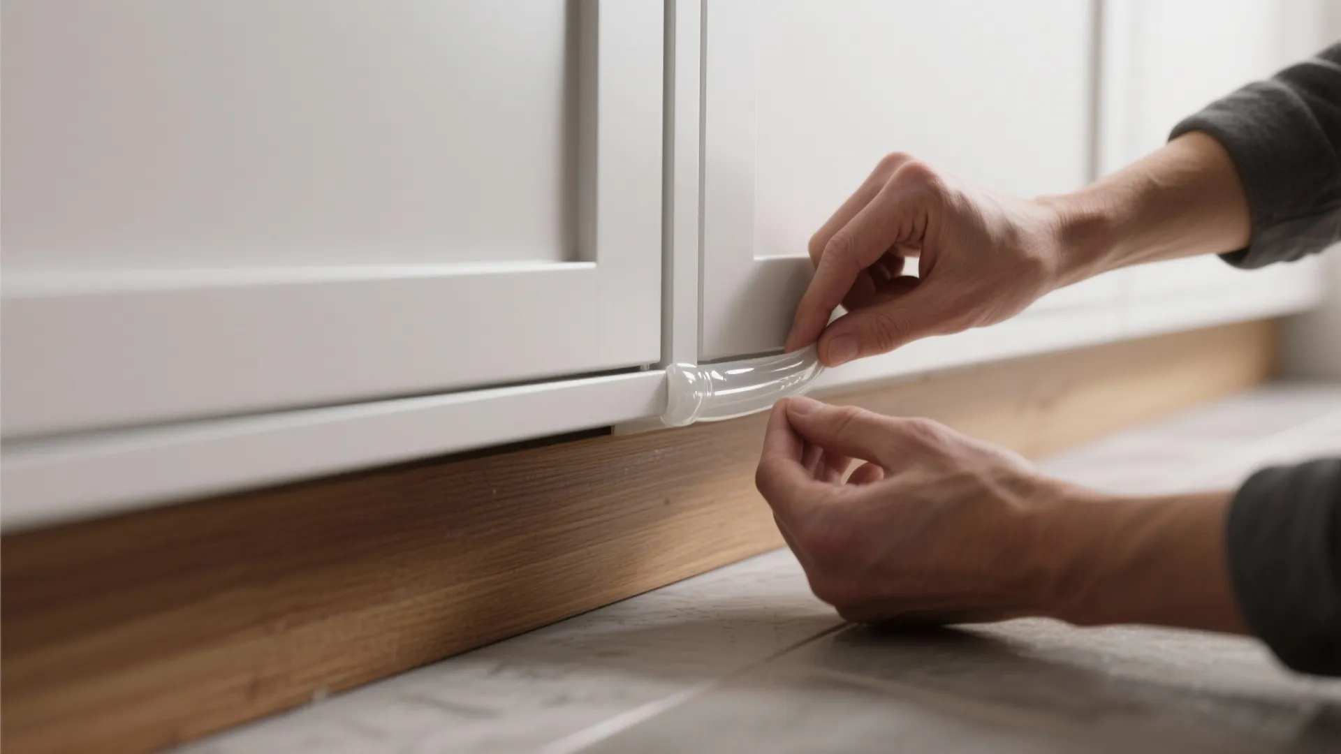 1. Seal gaps and rethink cabinetry