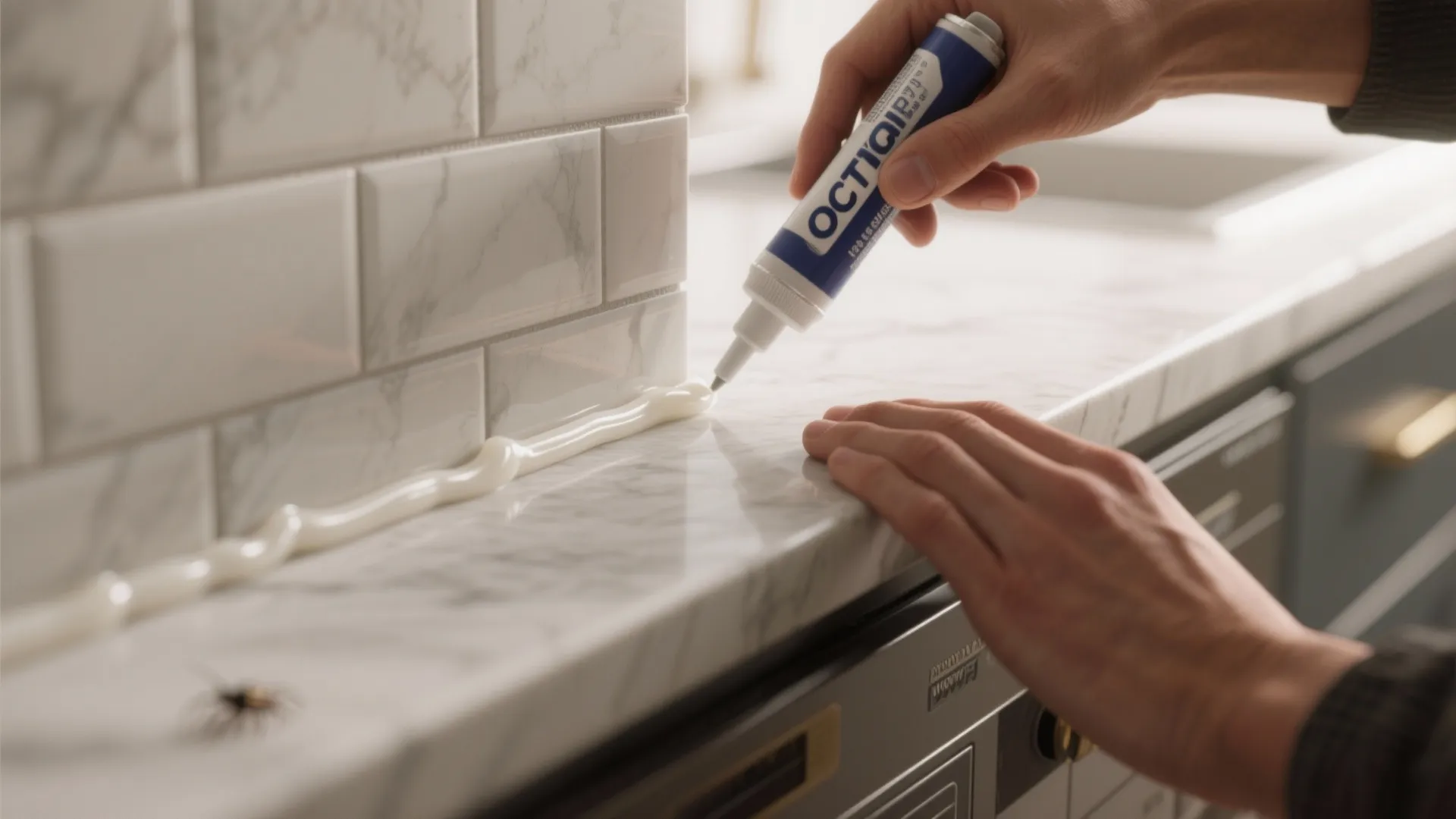 4. Edge details: Seal gaps and caulk seams