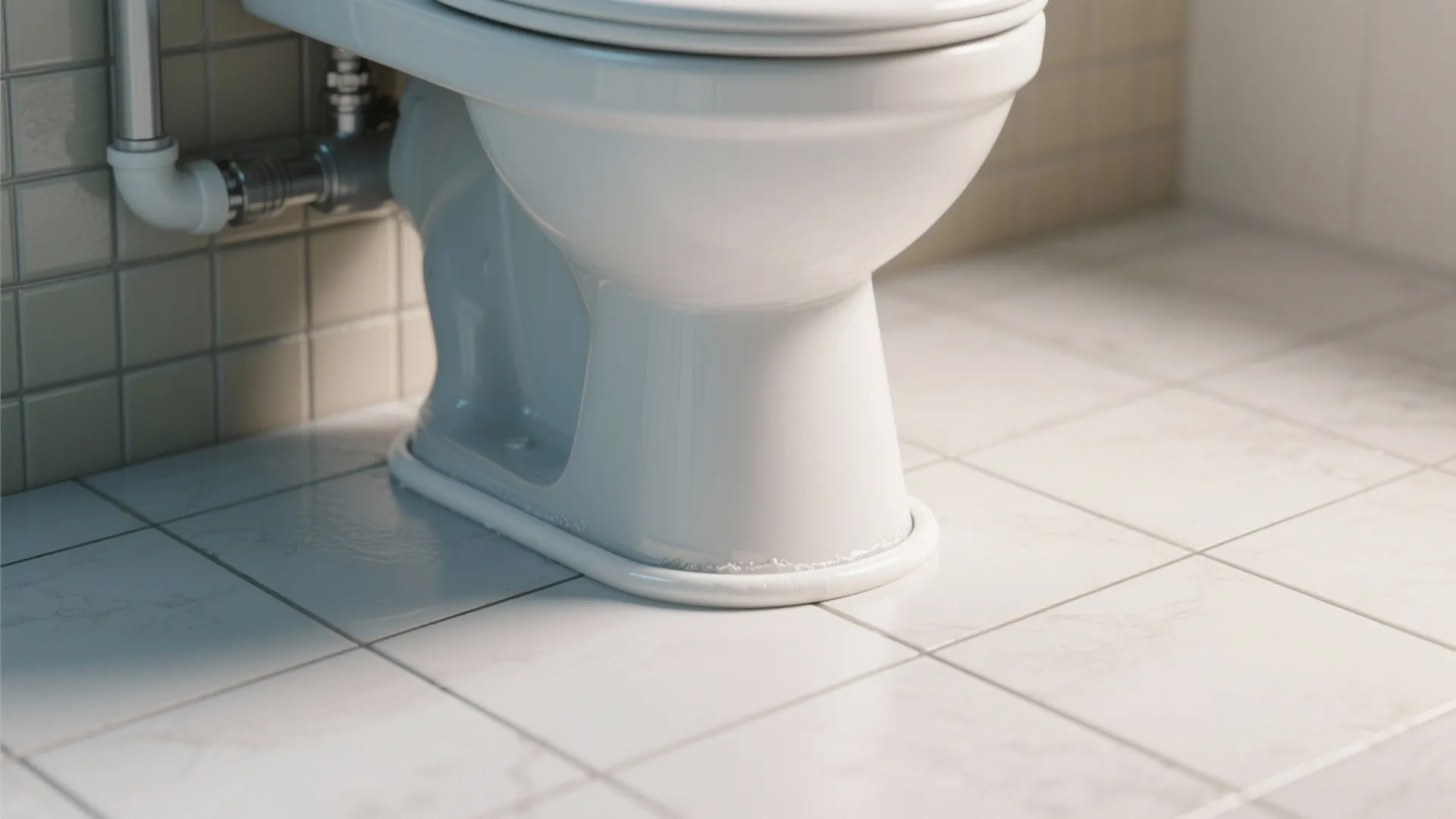 1. Seal gaps around fixtures