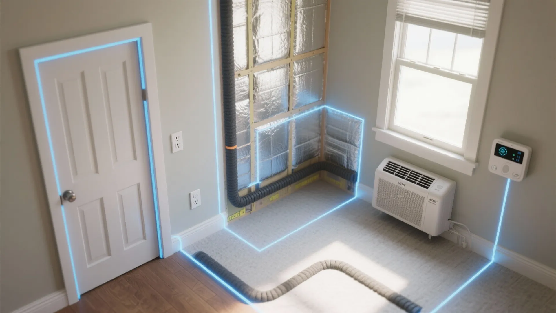 Seal, insulate, and control—small room HVAC’s secret sauce