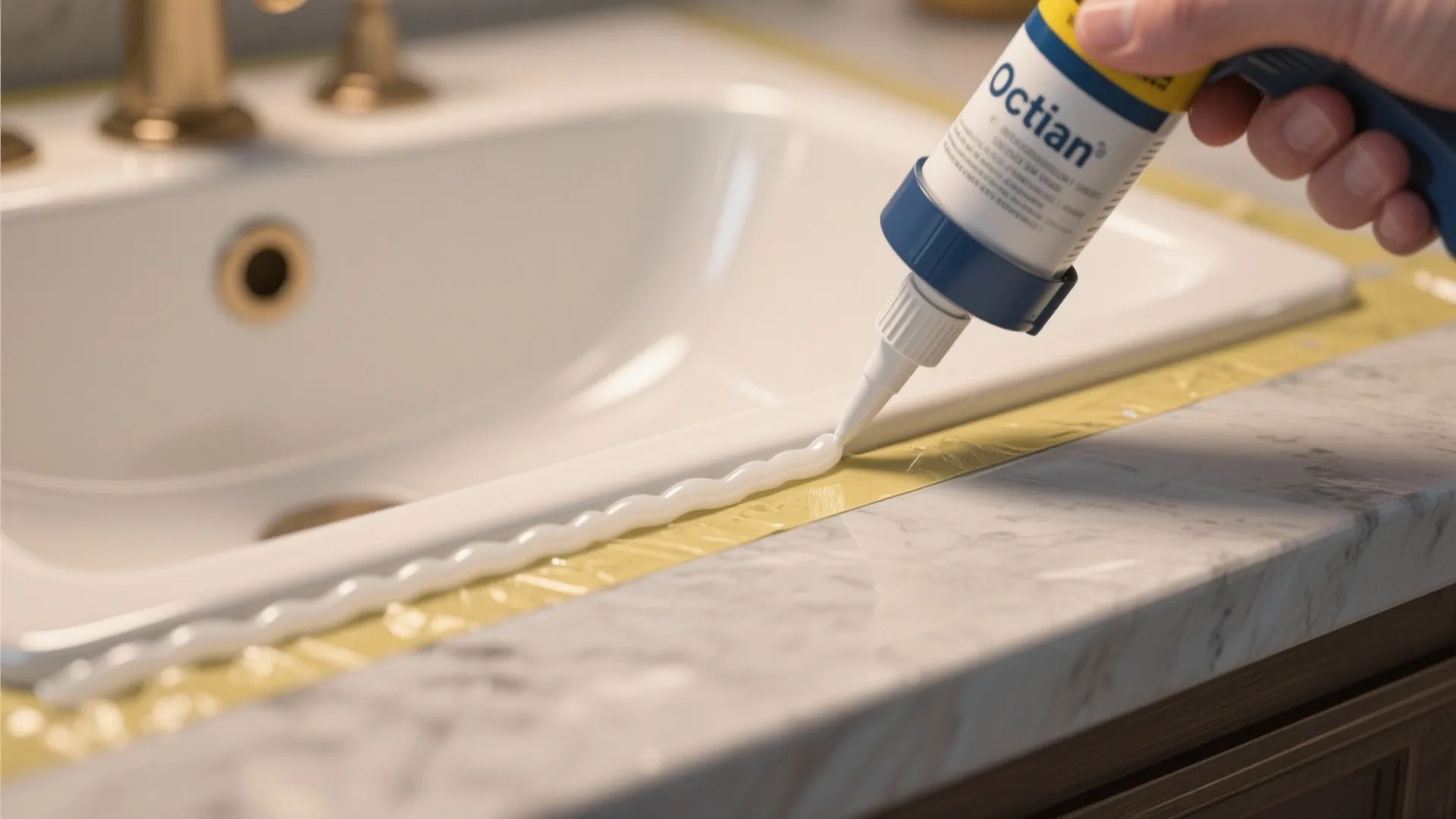 1. Seal the Gaps Around the Sink