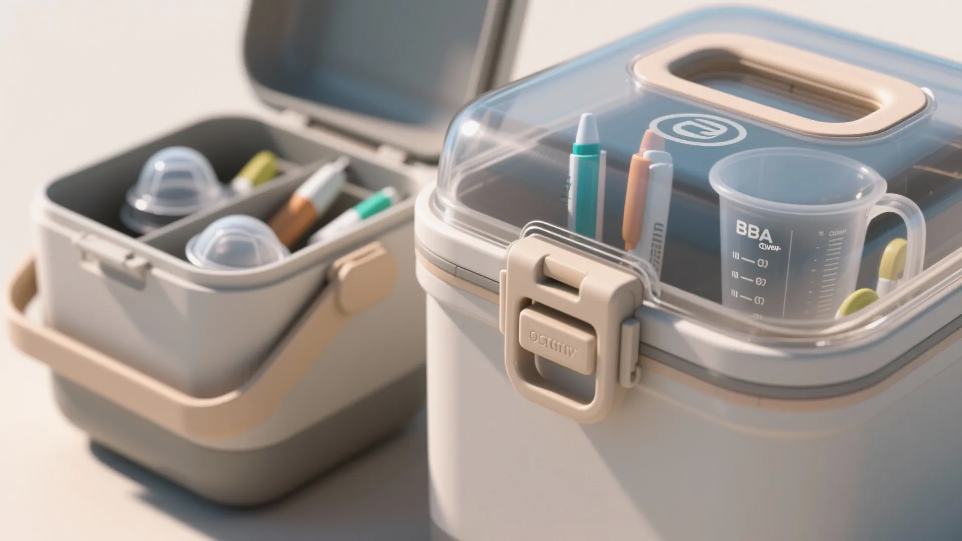 [Section: 10] Portable Sealed Caddy for Pods and Stain Removers