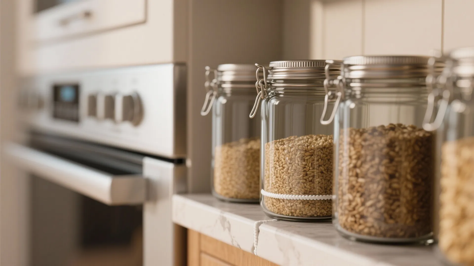 2. Seal gaps and choose sealed containers