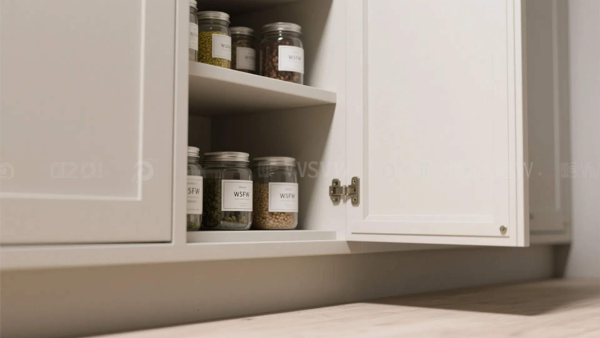 1. Create a sealed pantry niche