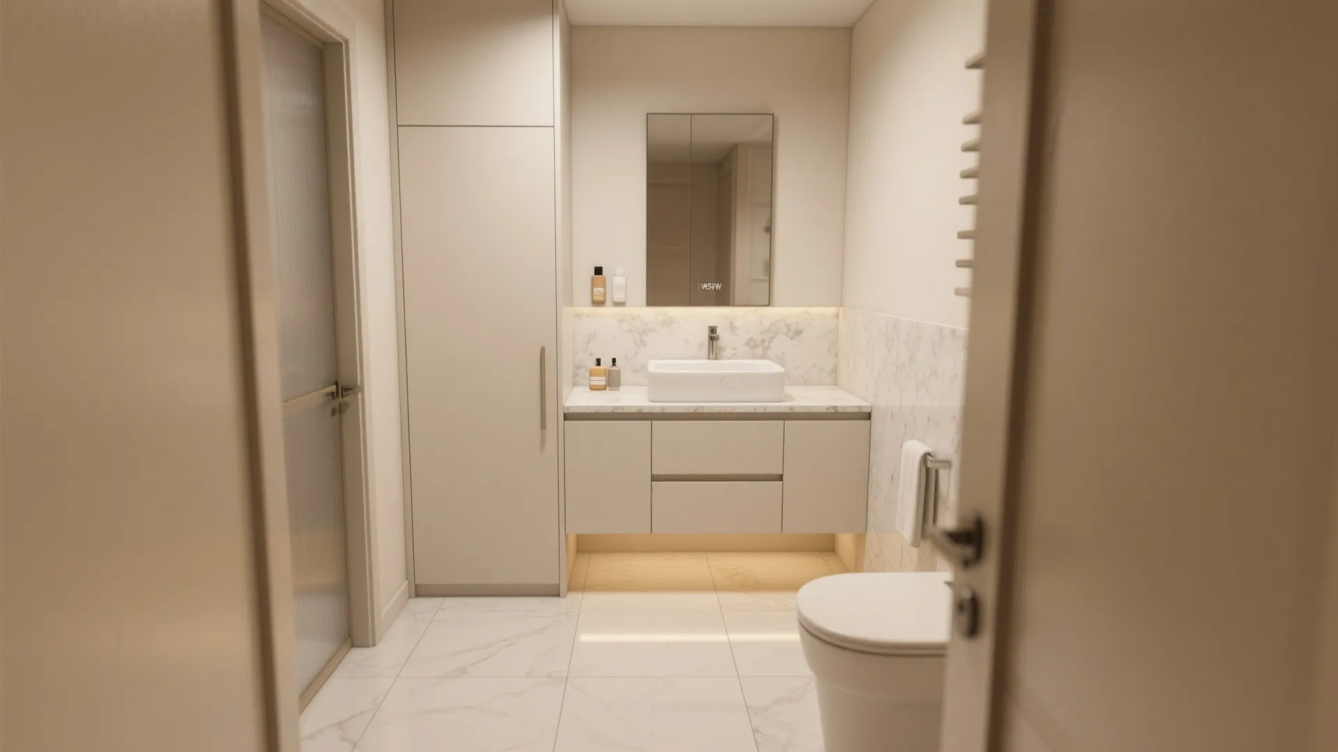 2. Choose sealed storage and easy-to-clean surfaces