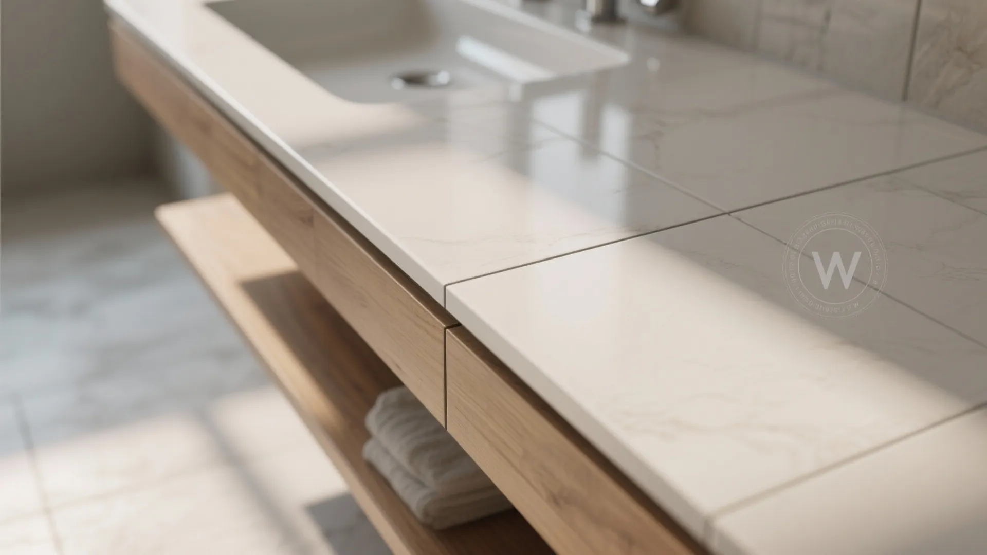 2. Choose smooth, sealed finishes