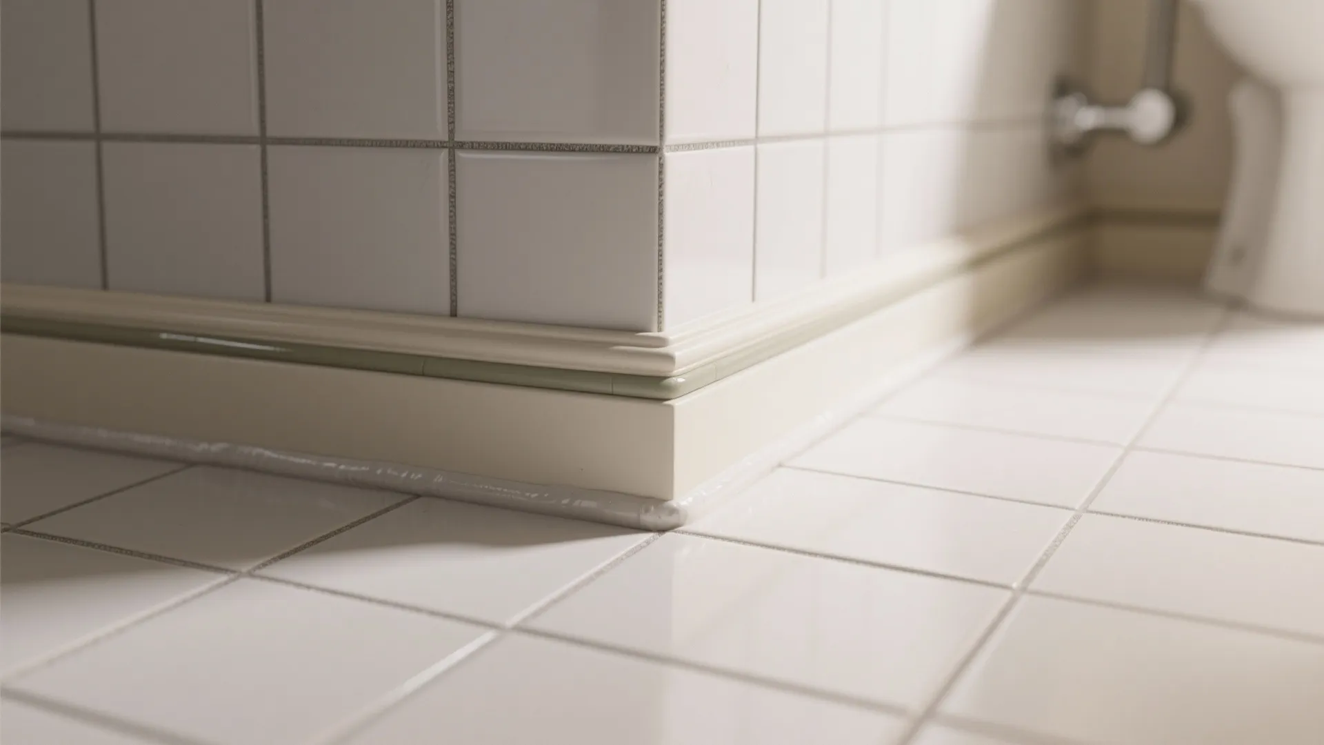 1. Seal entry points with smart trim and grout details