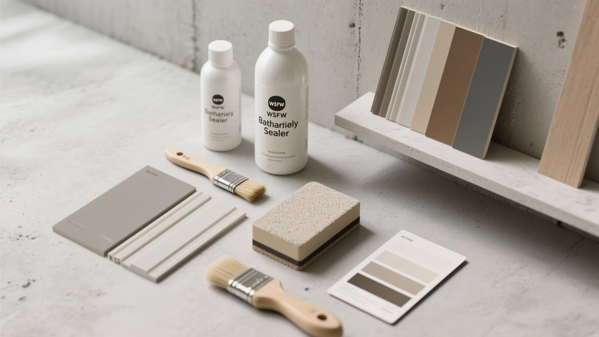 4. Protect and highlight with sealers and trim