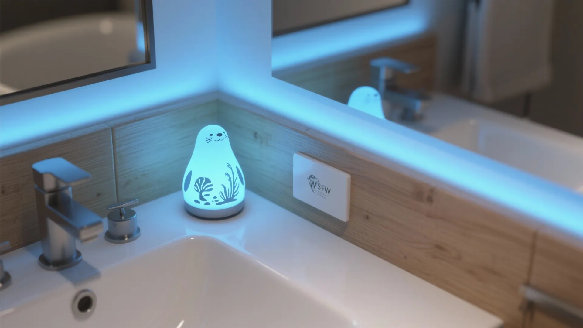 1. Coastal-Inspired Vanity Lighting