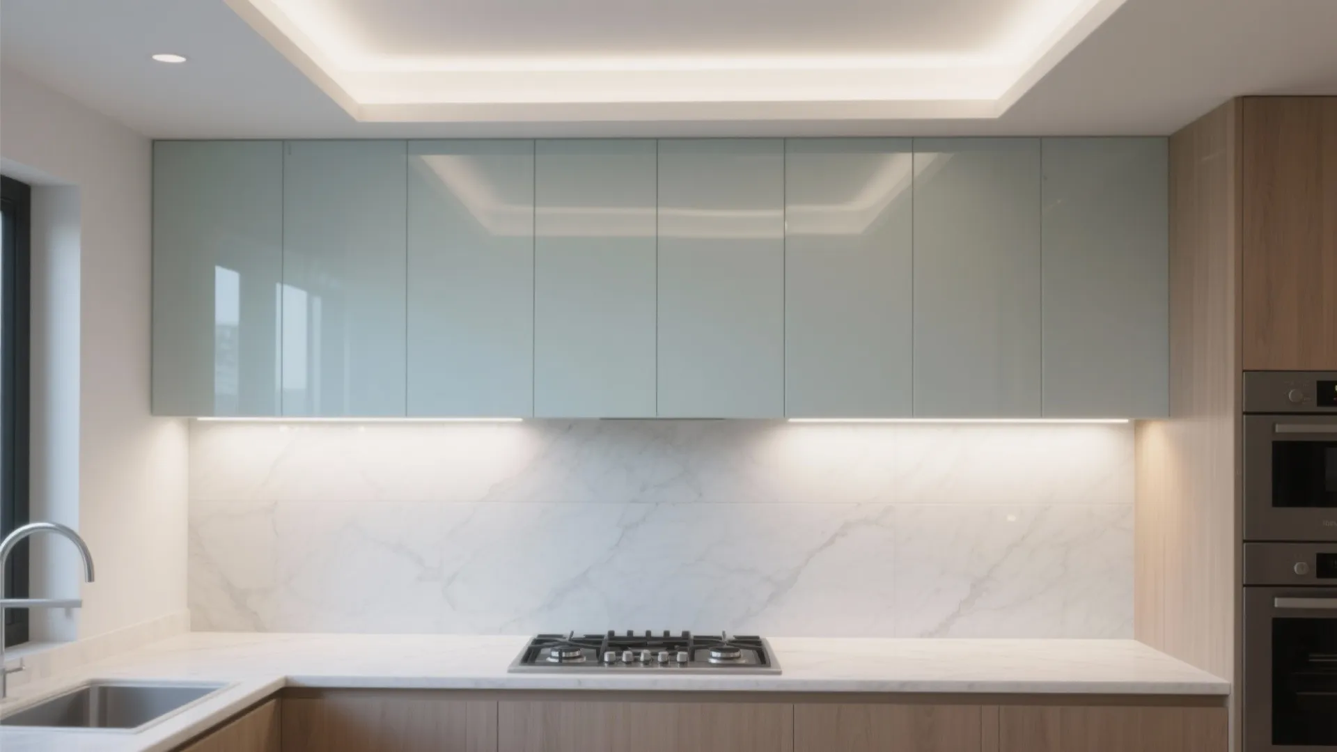 Light-Bouncing Materials and a Seamless Backsplash