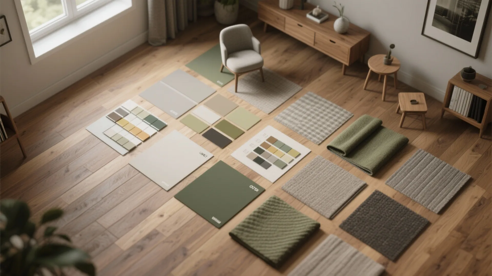 3. Seamless floors and unified color palette