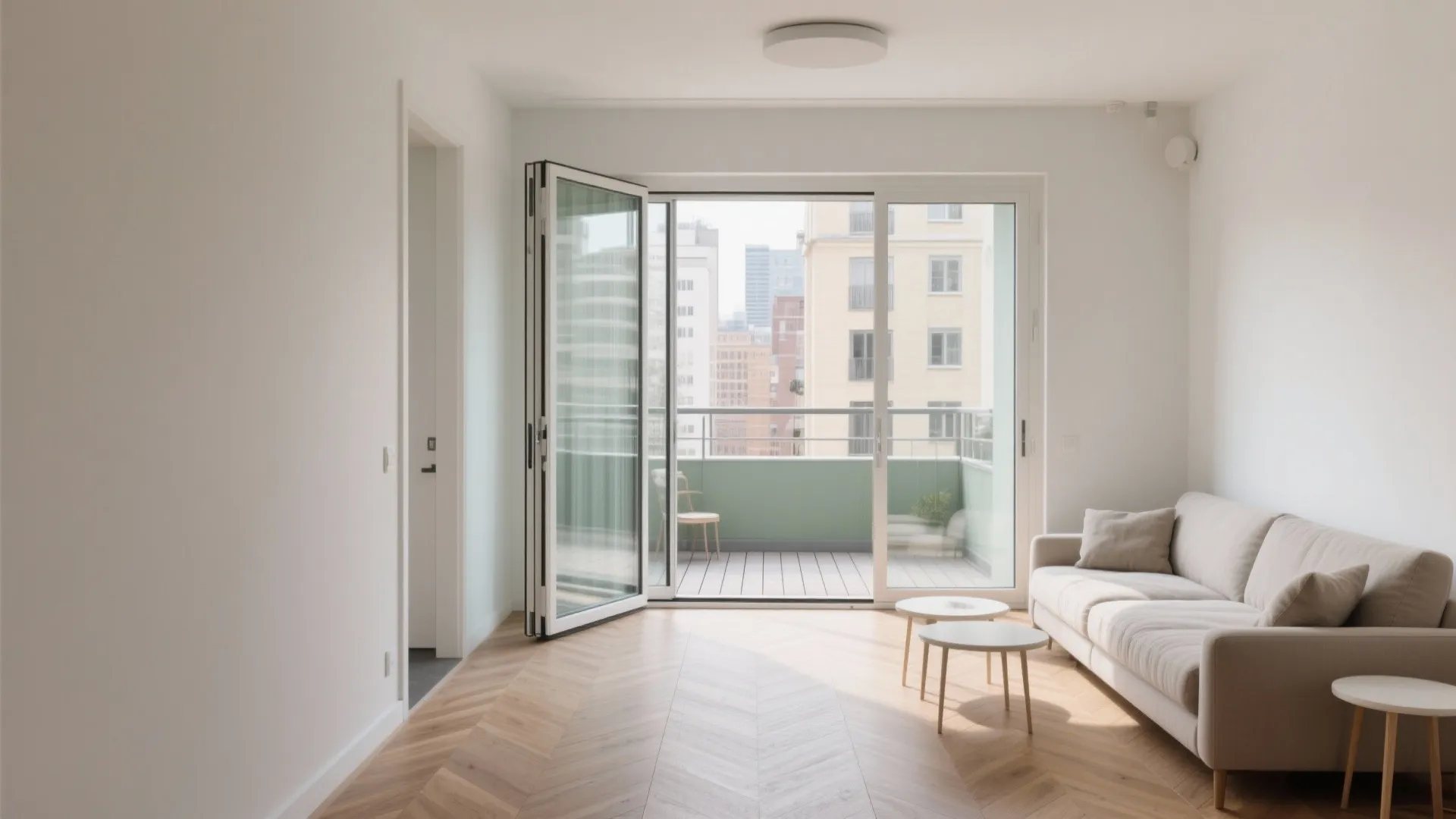 Seamless Indoor–Outdoor Transition With Glass and Flooring