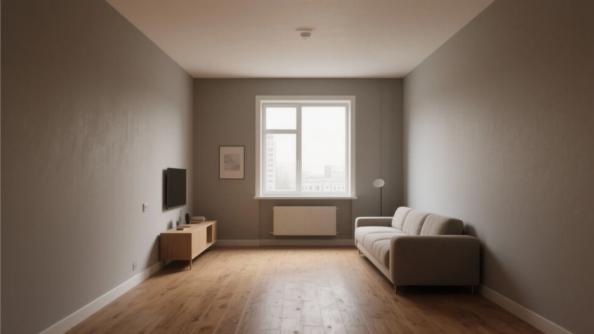 1. Seamless, larger-looking rooms