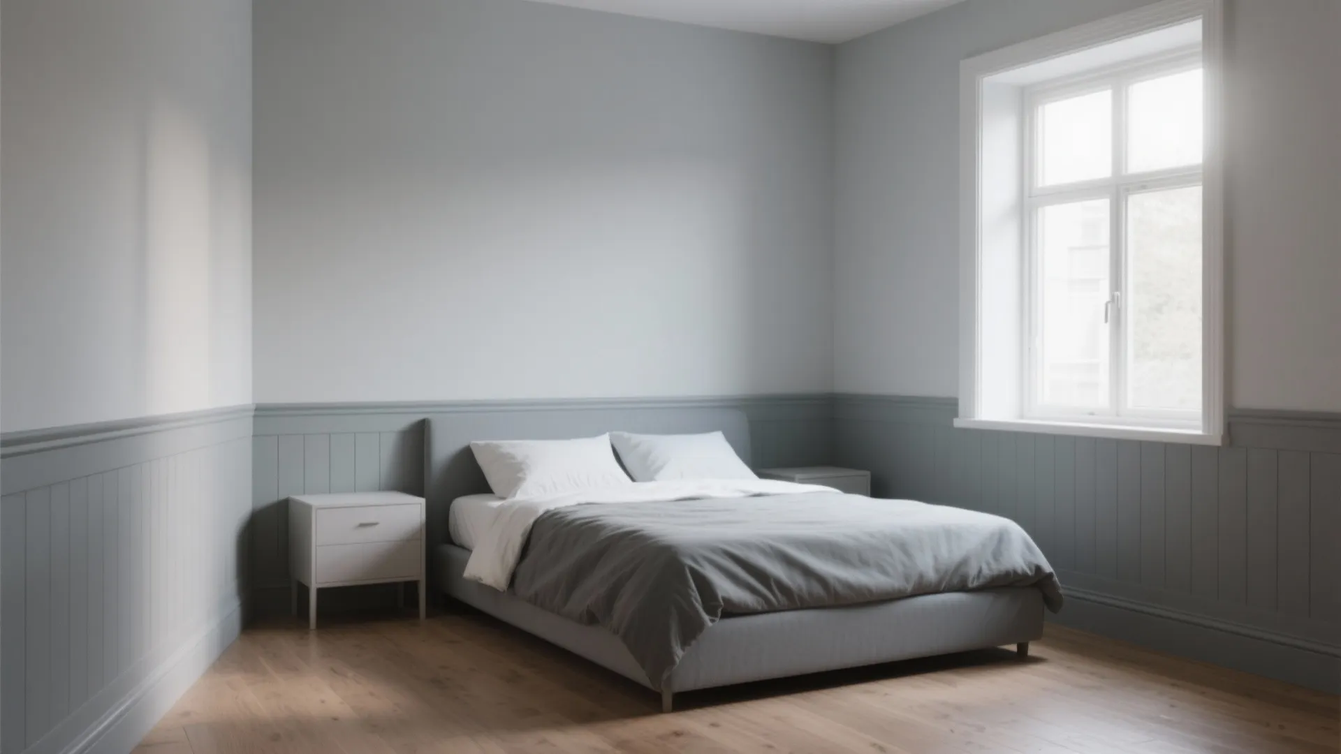 1. Seamless Monochrome to Visually Expand Small Rooms