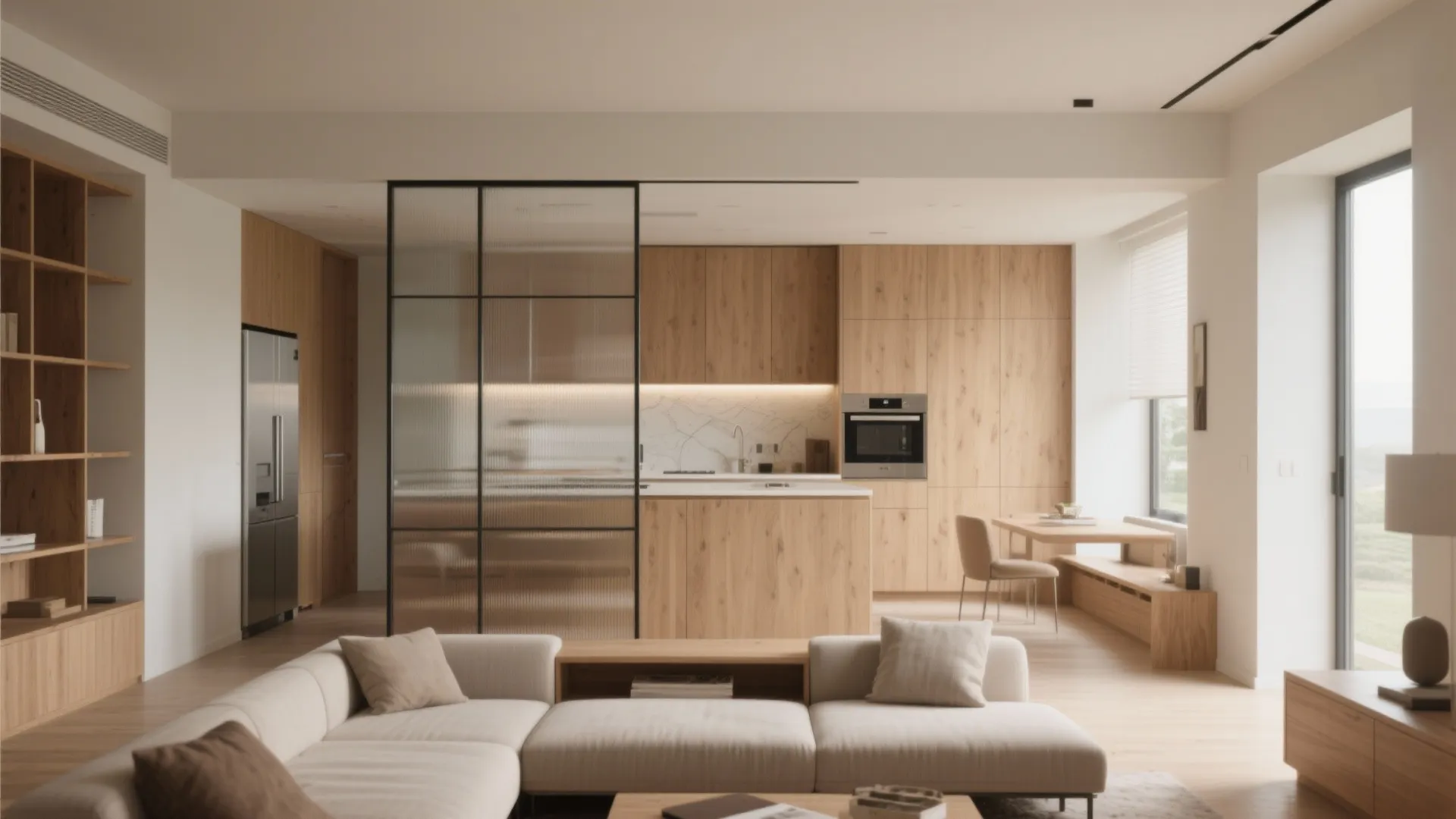 1. Seamless Sightlines: Keep it visually open