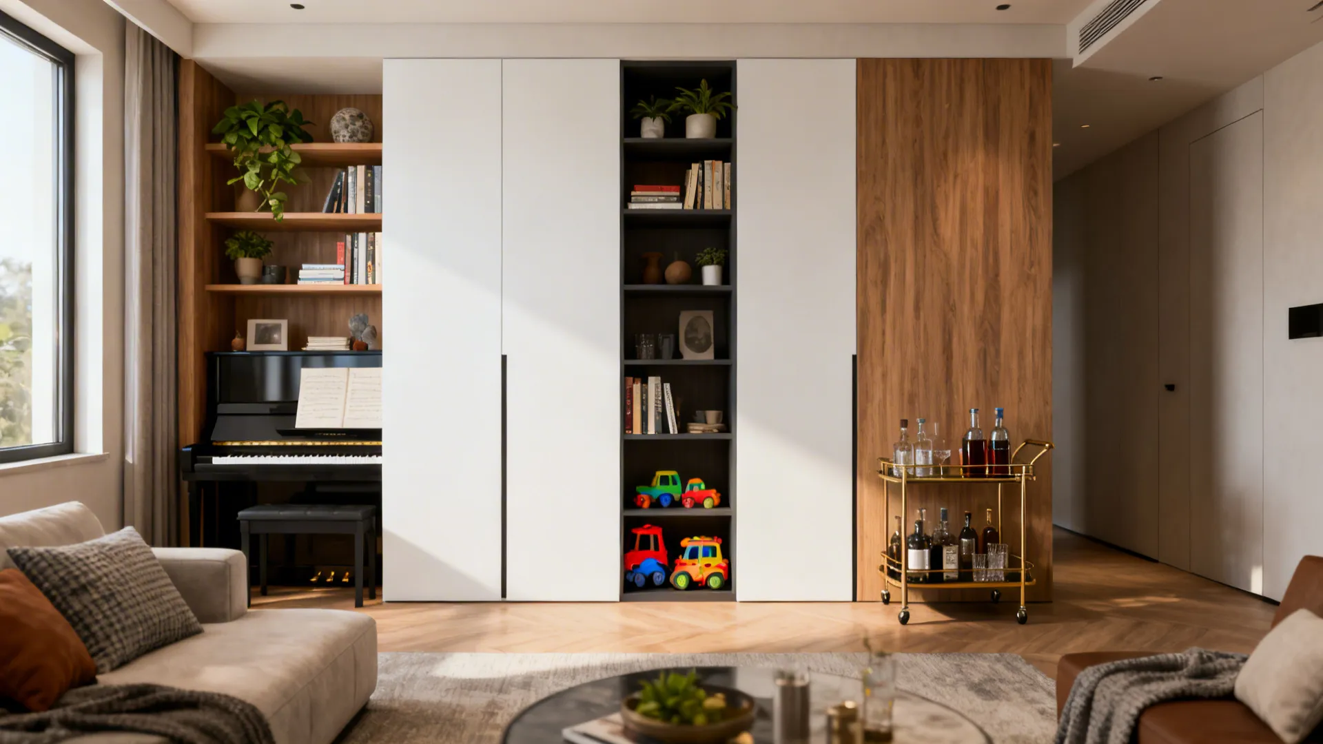 Living Room Wall Units: 5 Smart Storage Ideas