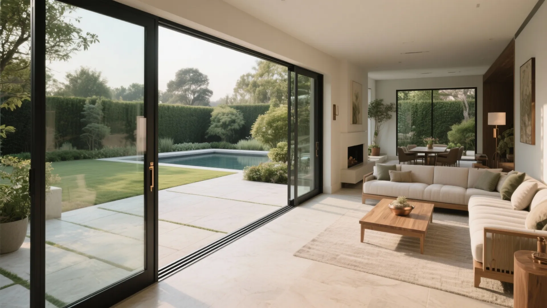 Seamless Openings: Thresholds That Disappear