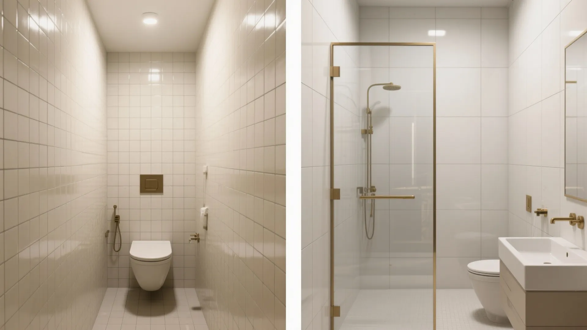 Large-Format Tiles for a Seamless, Bigger-Than-It-Is Look