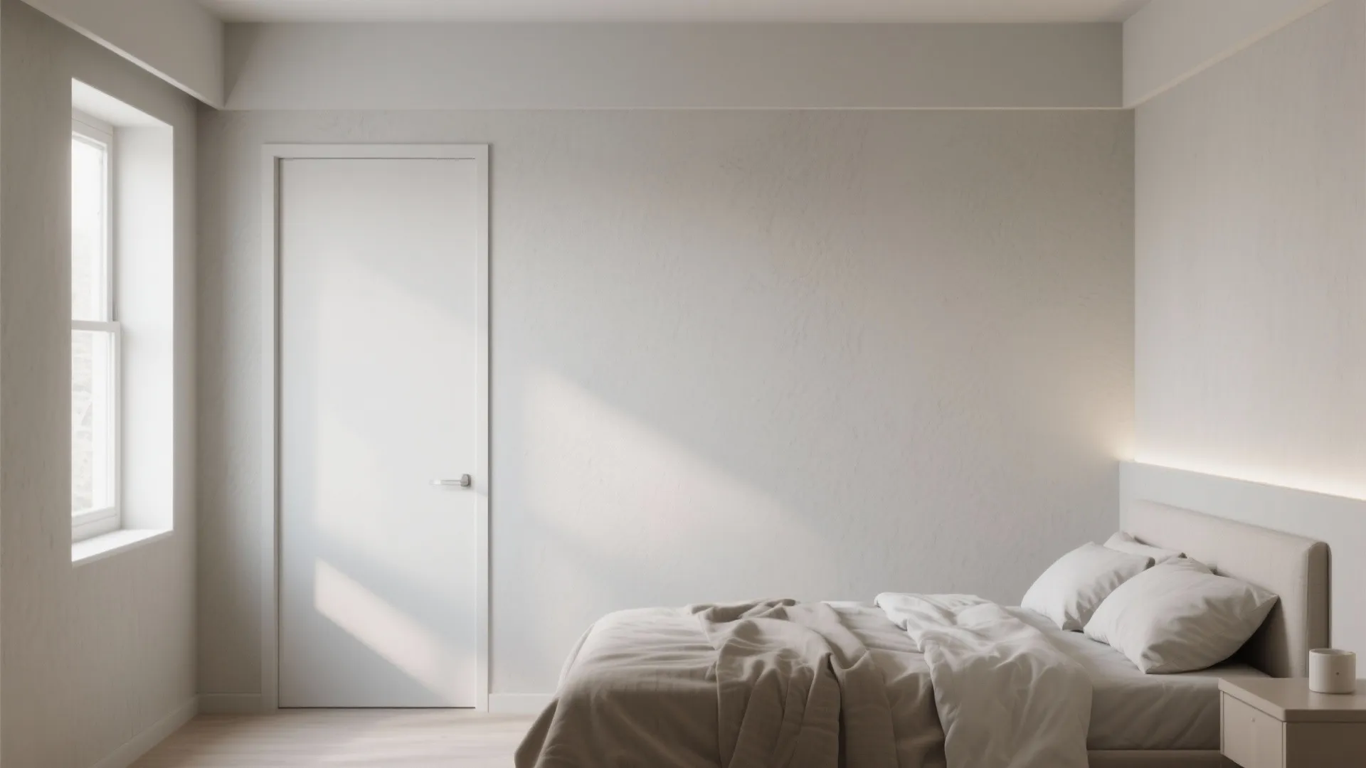 1. Seamless Walls: Paint Doors to Disappear