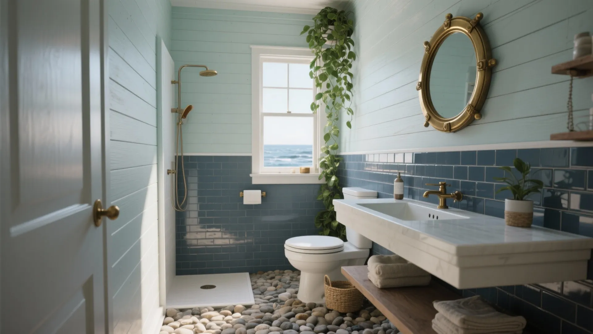 Bathroom Sea Decor: 5 Coastal Ideas: Five practical, budget-aware sea-inspired bathroom ideas from a decade-long designer