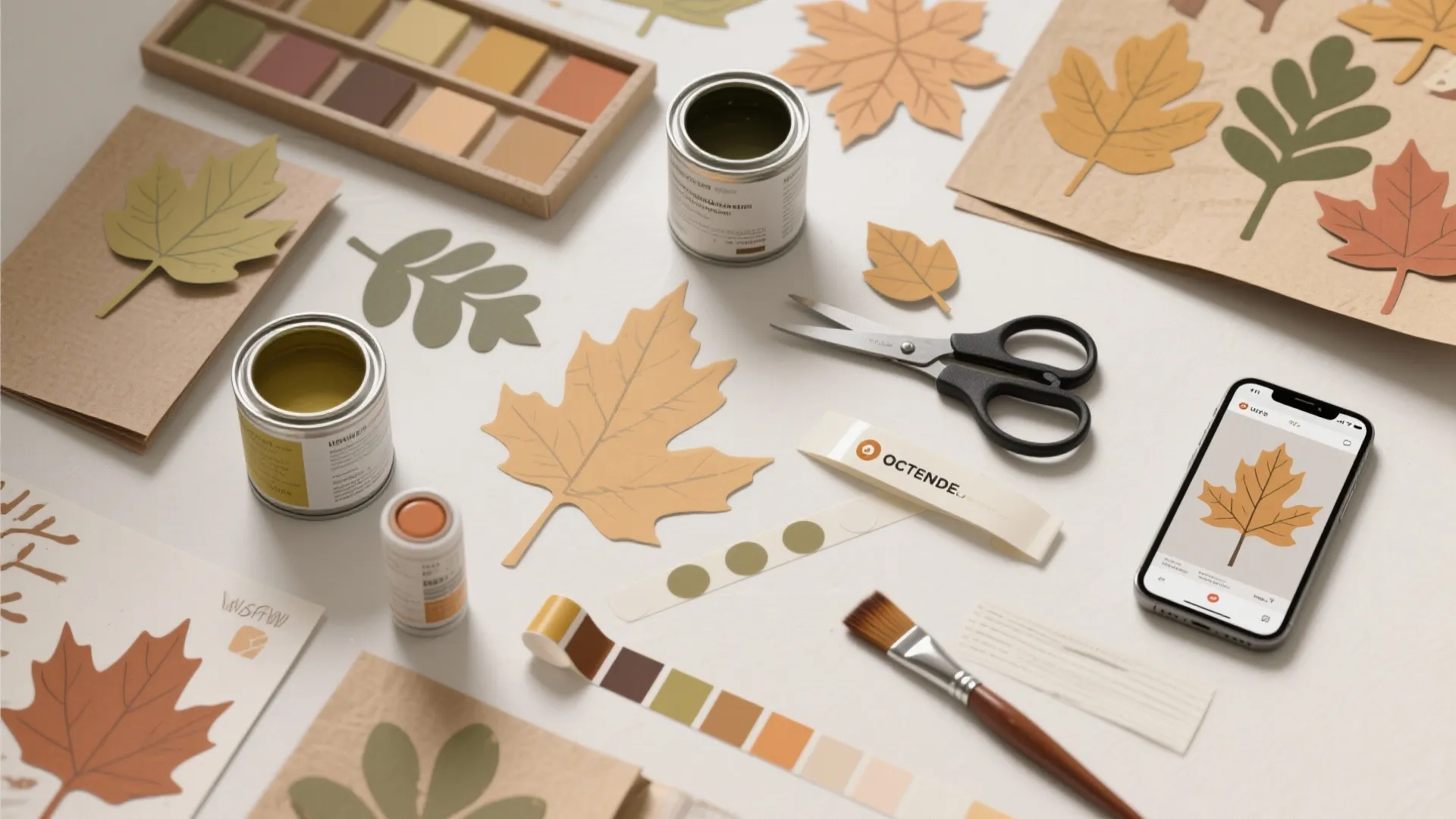 3. Seasonal accents with removable paint elements