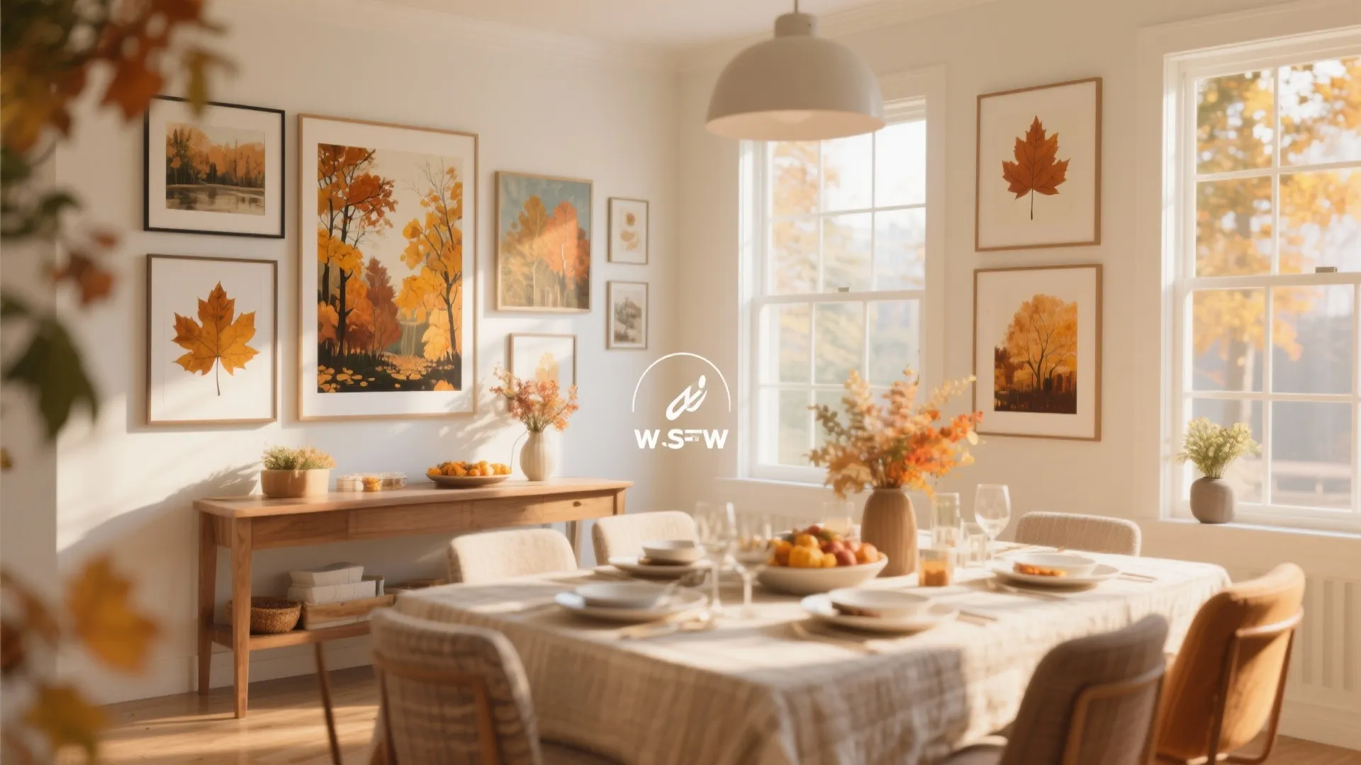 8. Rotating Seasonal Art