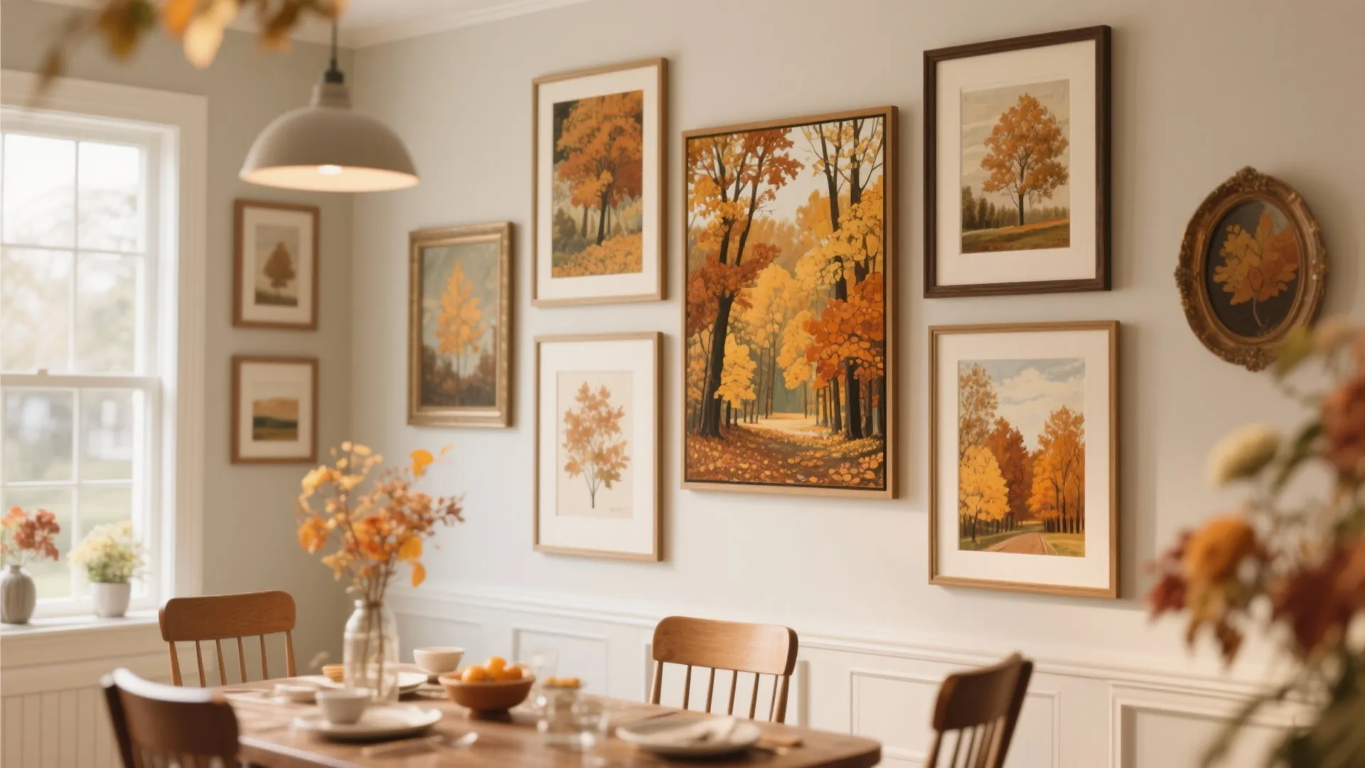 10. Rotating Seasonal Artwork