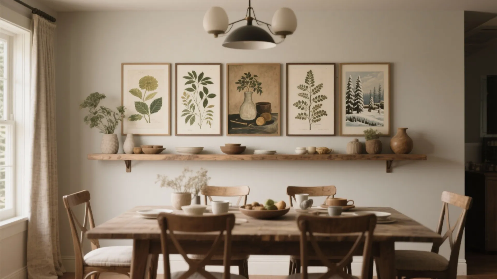 5. Seasonal Rotating Art