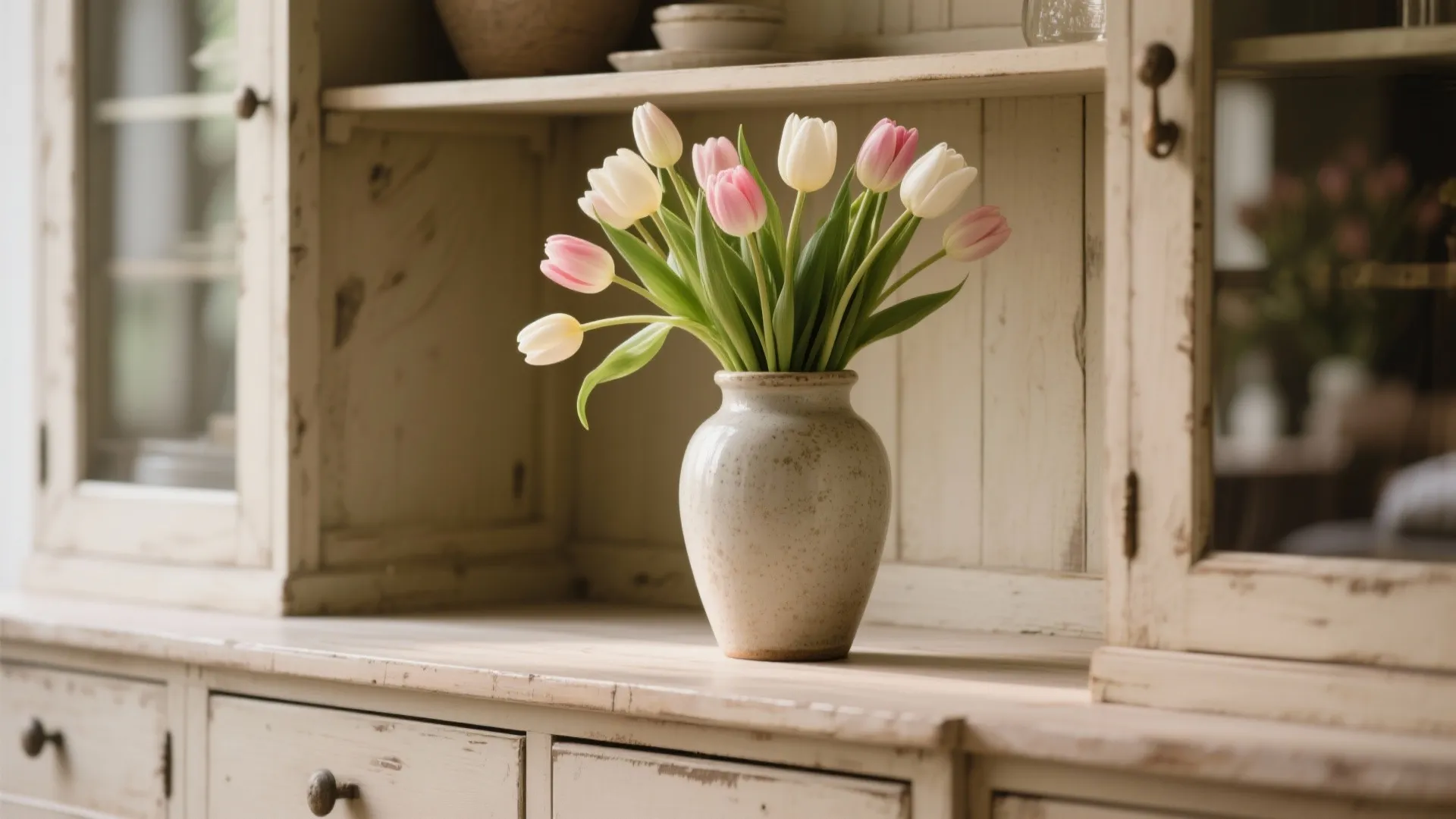 2. Seasonal Centerpiece Swap