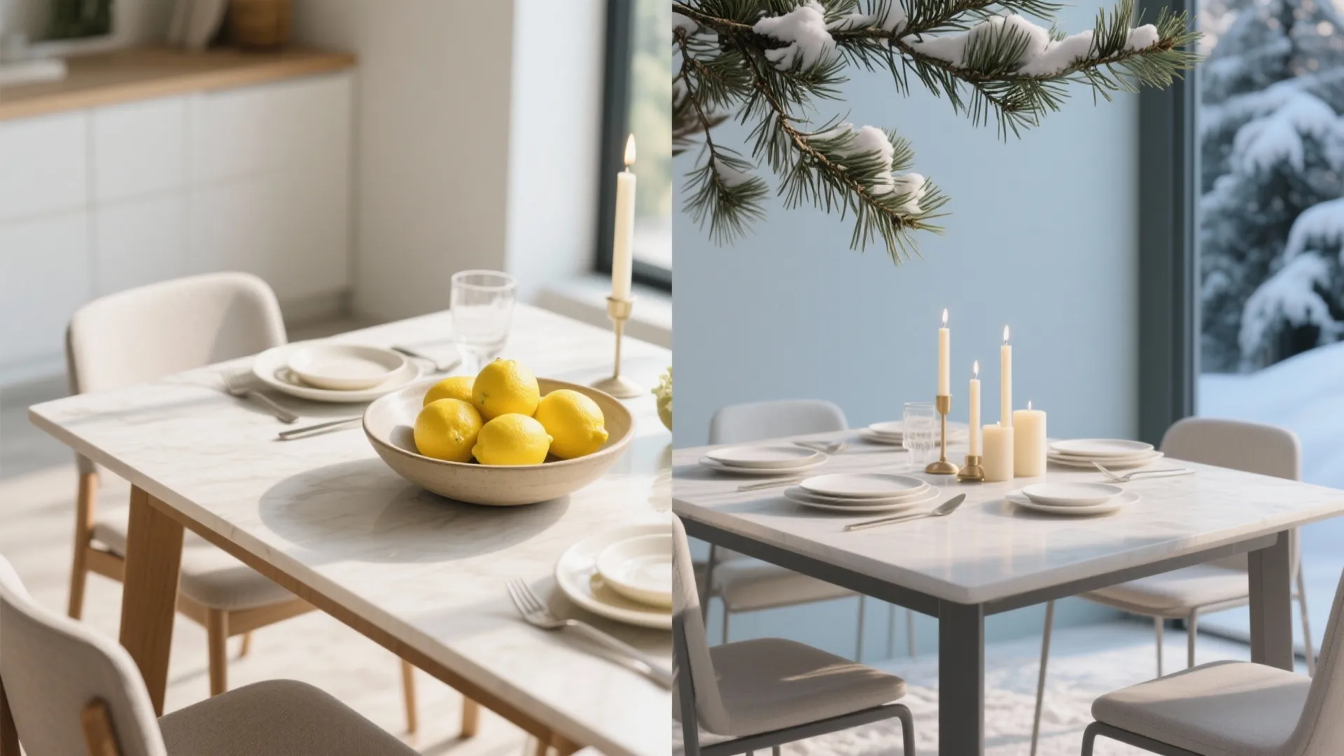 10. Seasonal Centerpiece Swap