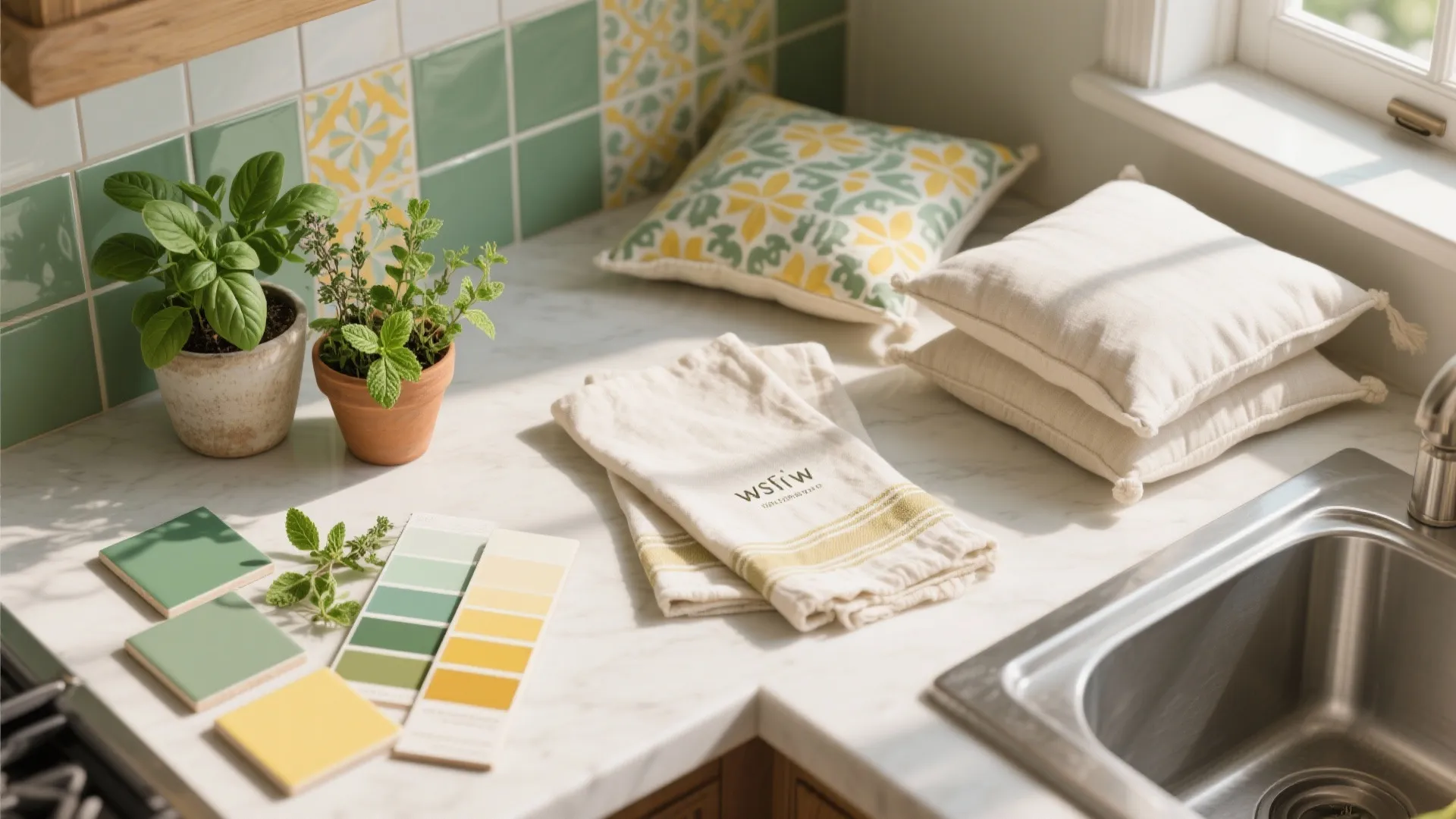 5. Seasonal color swaps and quick staging