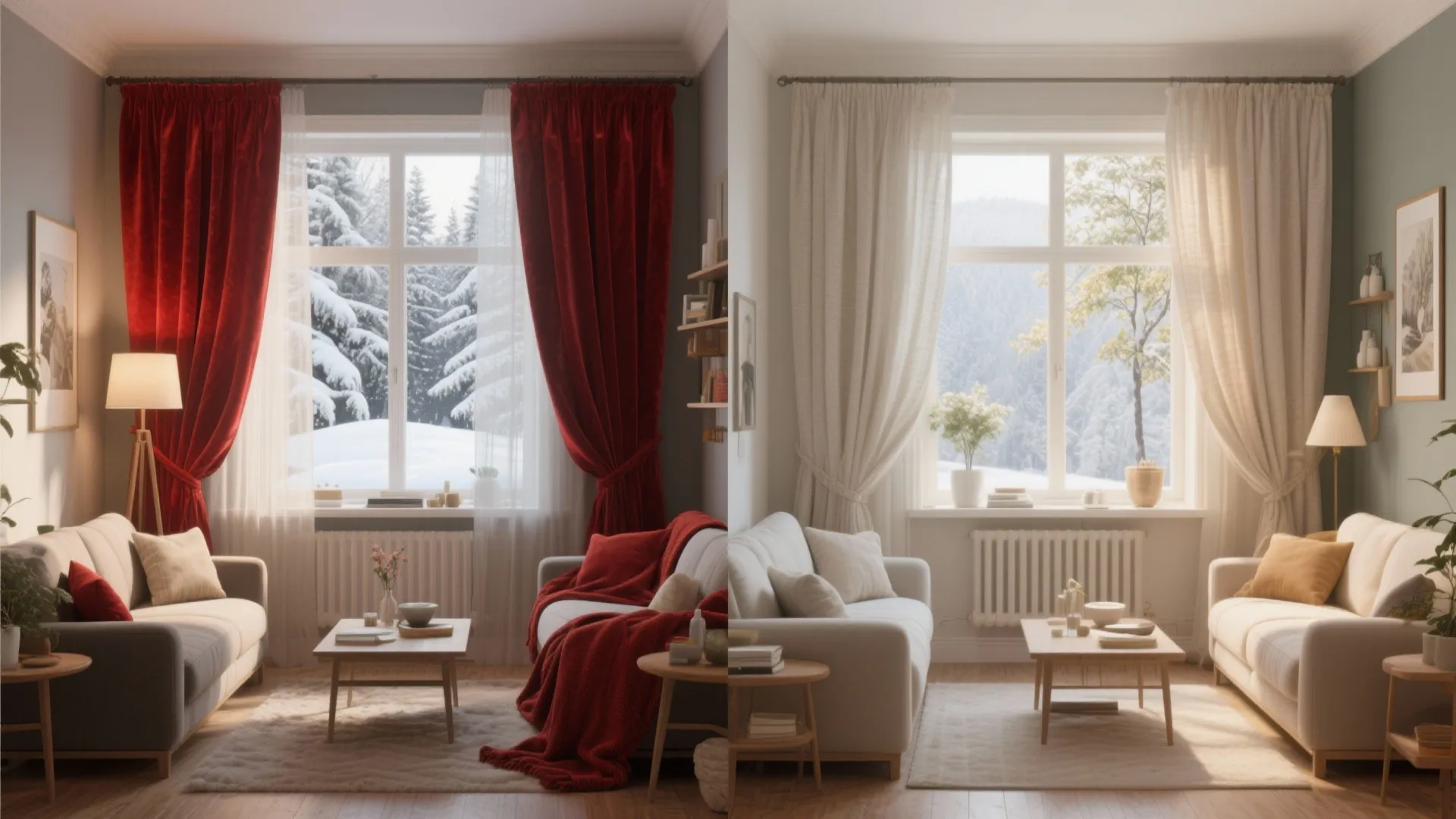 Seasonal swap styling