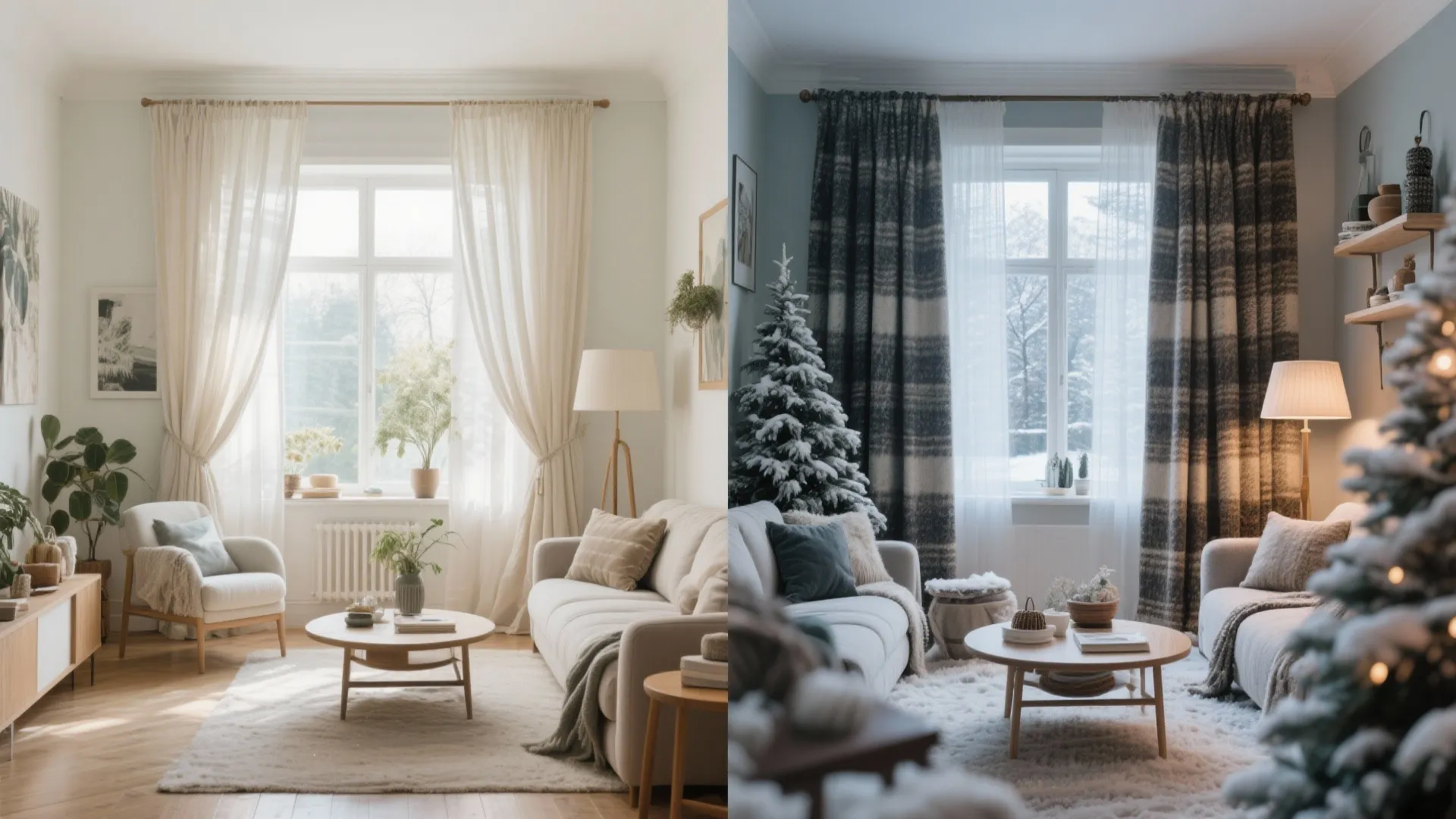 Seasonal Switch-Out Drapery