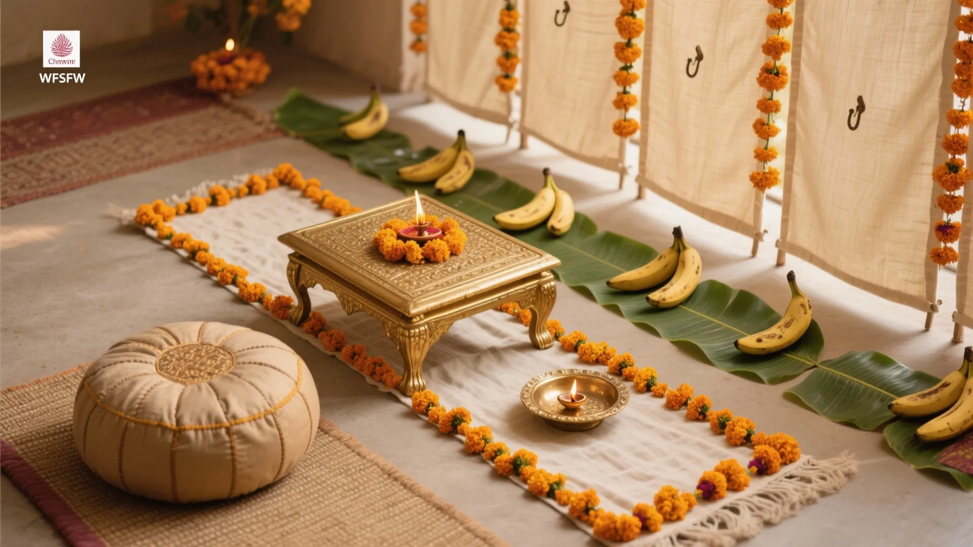 Flexible Floor Setup and Seasonal Backdrops