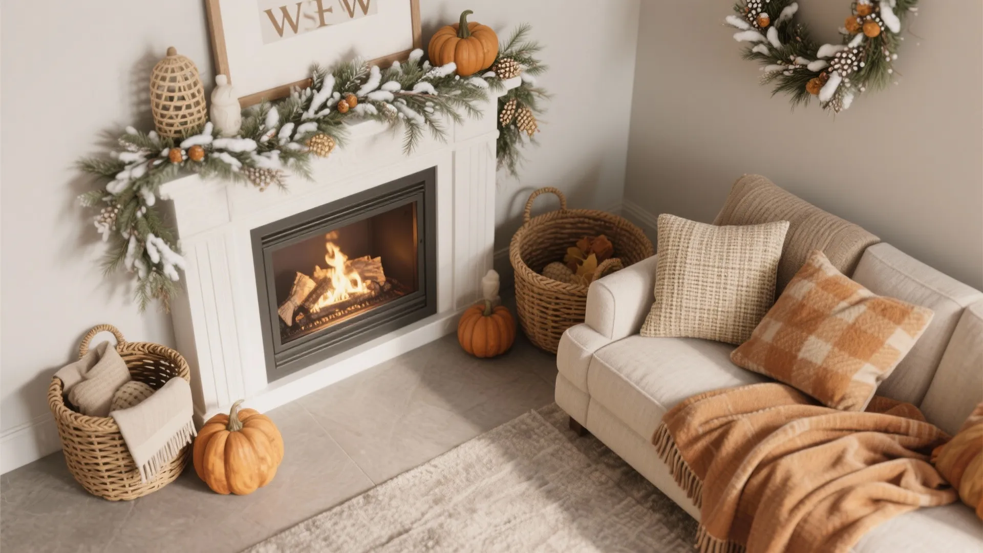 10. Seasonal Styling Around the Hearth