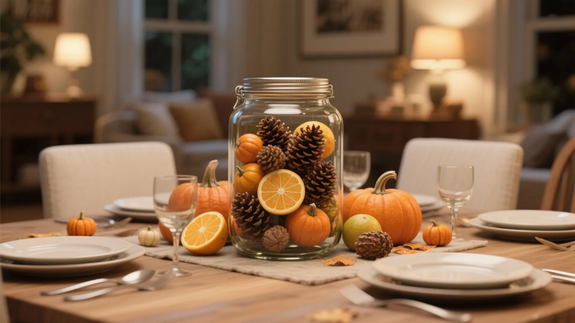 Tip 2: Seasonal Centerpieces