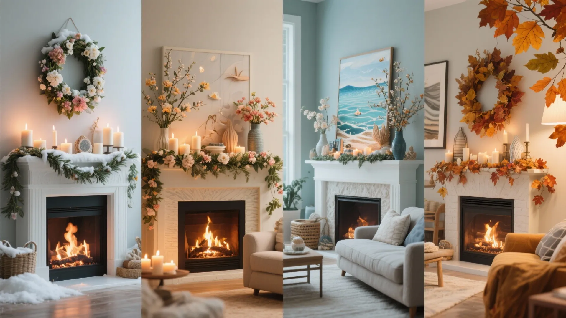 5. Seasonal Mantel Themes