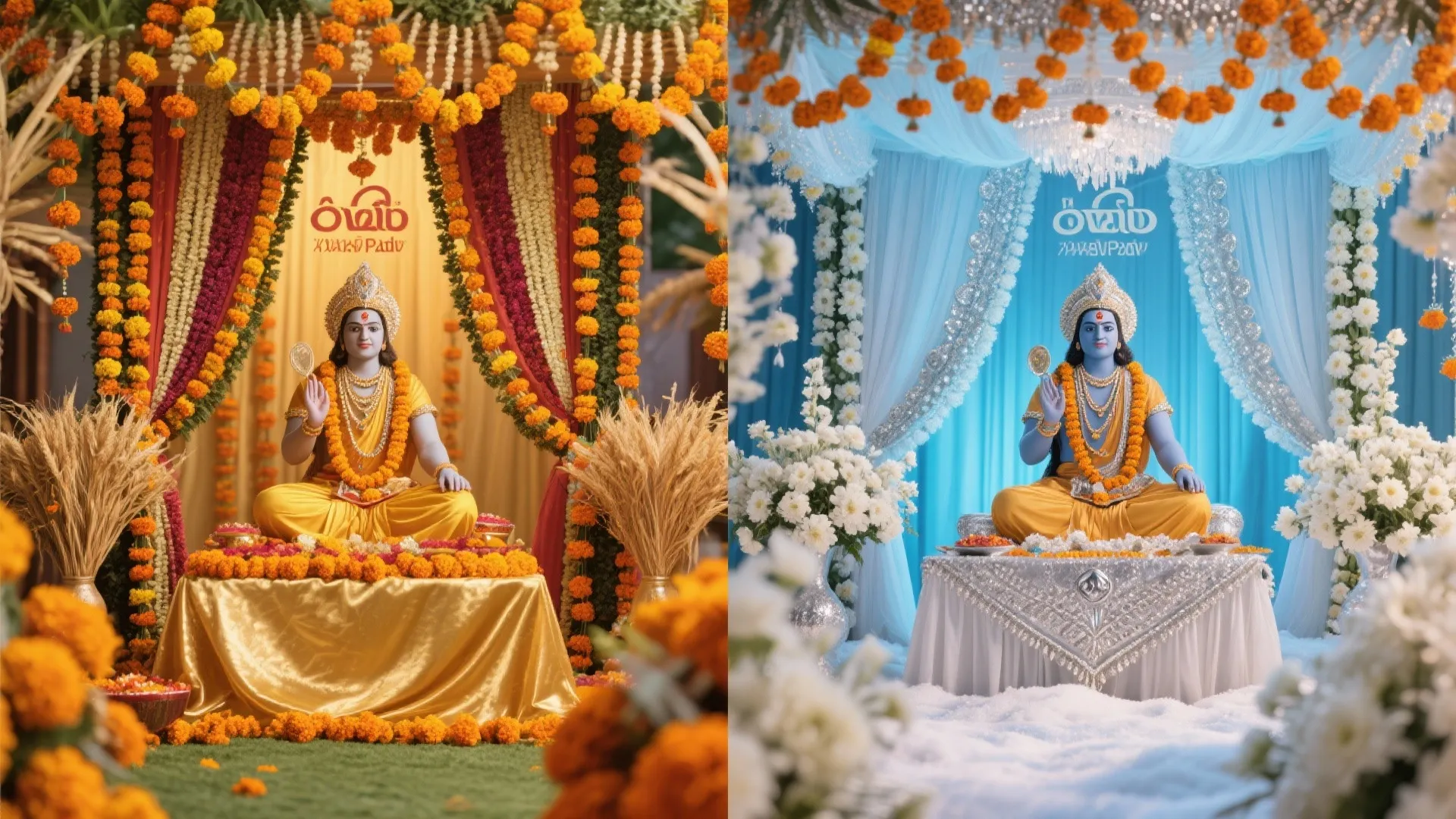 Seasonal thematic changes