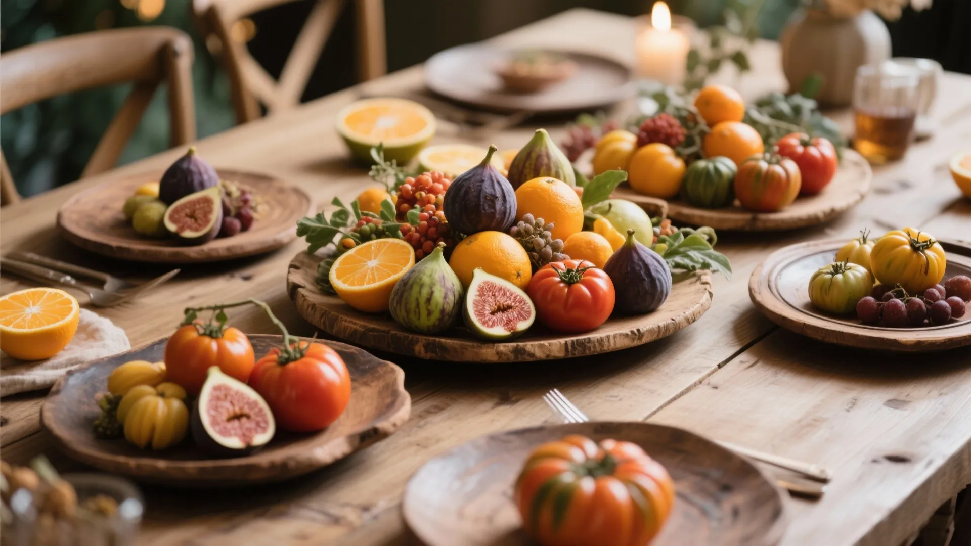 4. Seasonal Produce Display