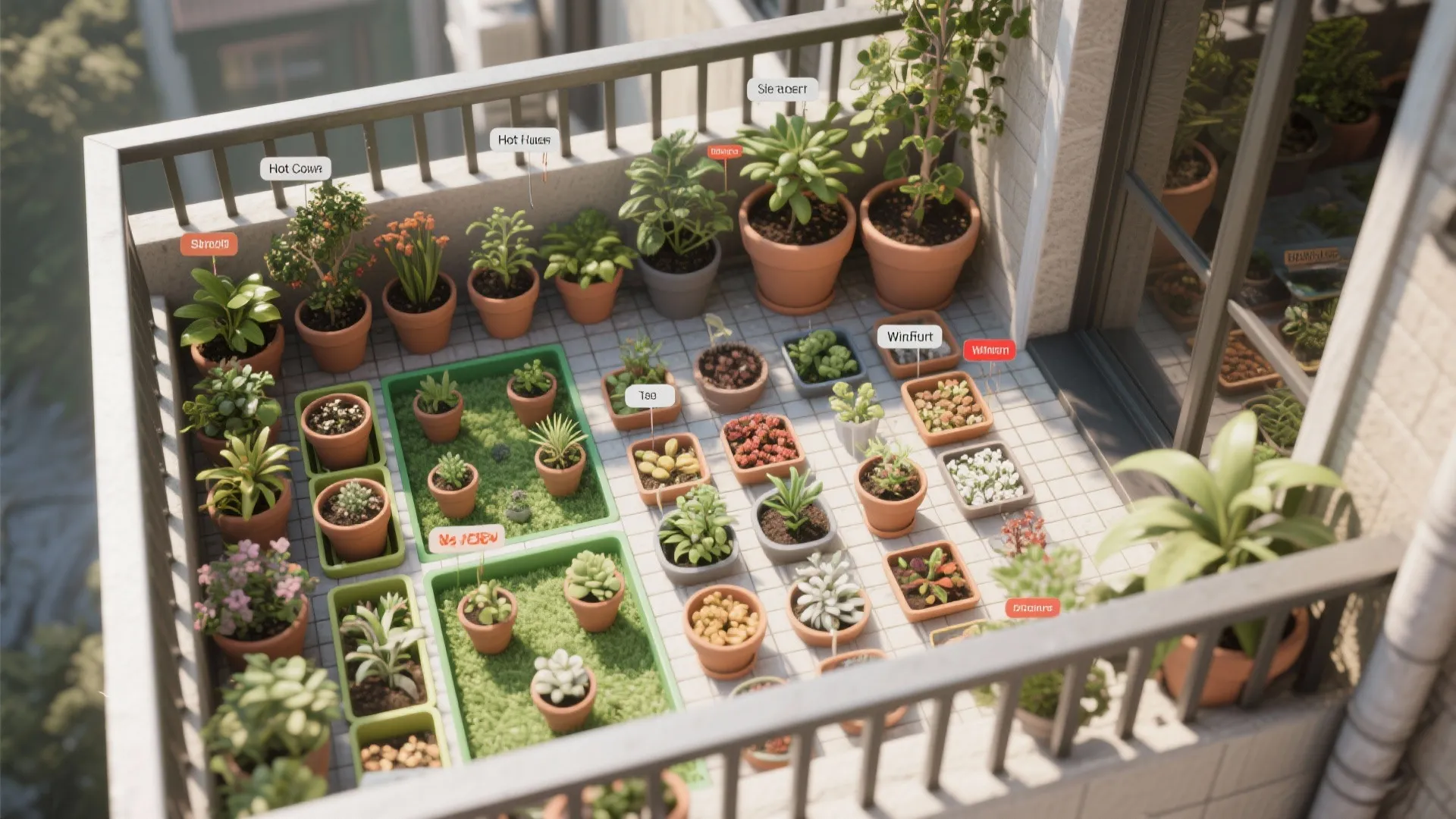 5. Seasonal rotation and micro-climate planning