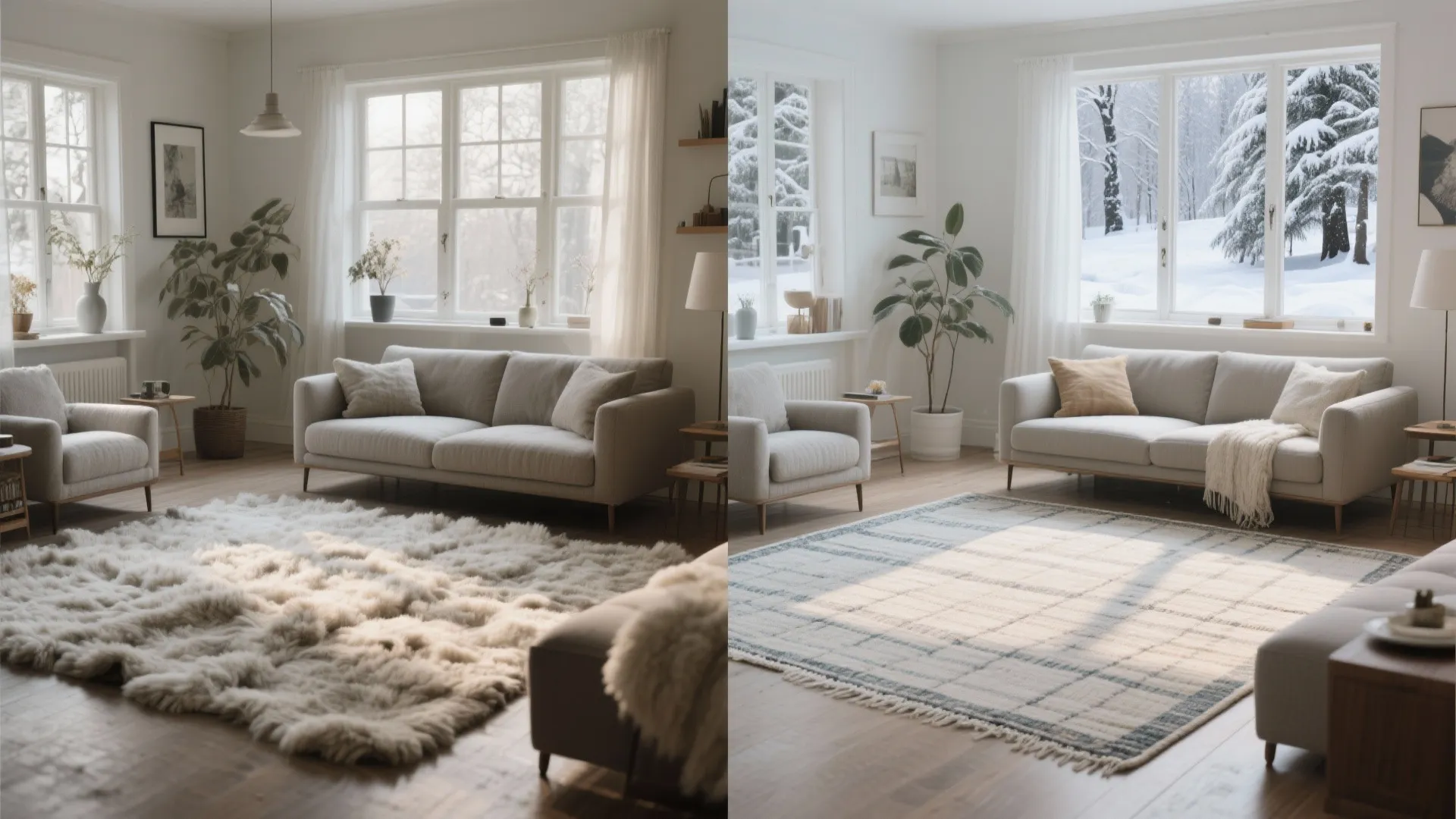 Seasonal Swap Rugs
