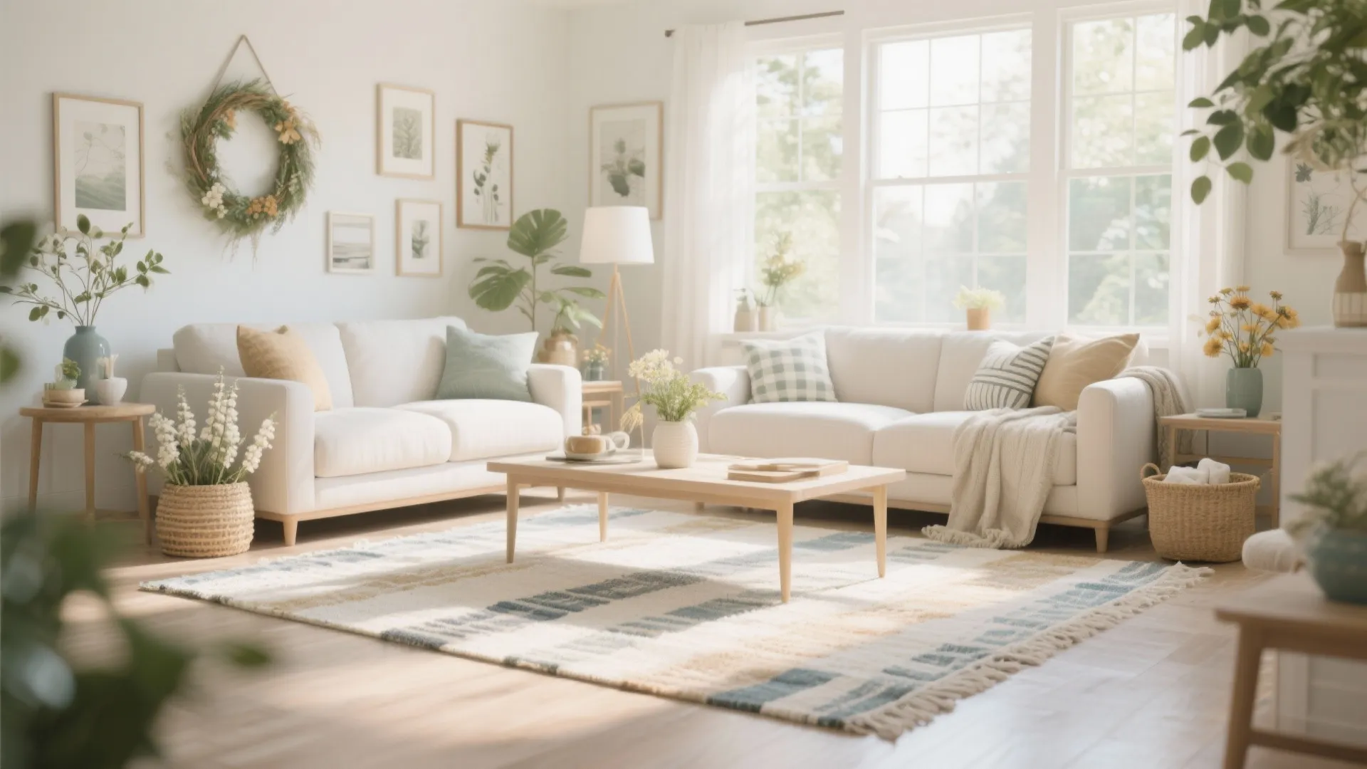 10. Seasonal Rug Swapping