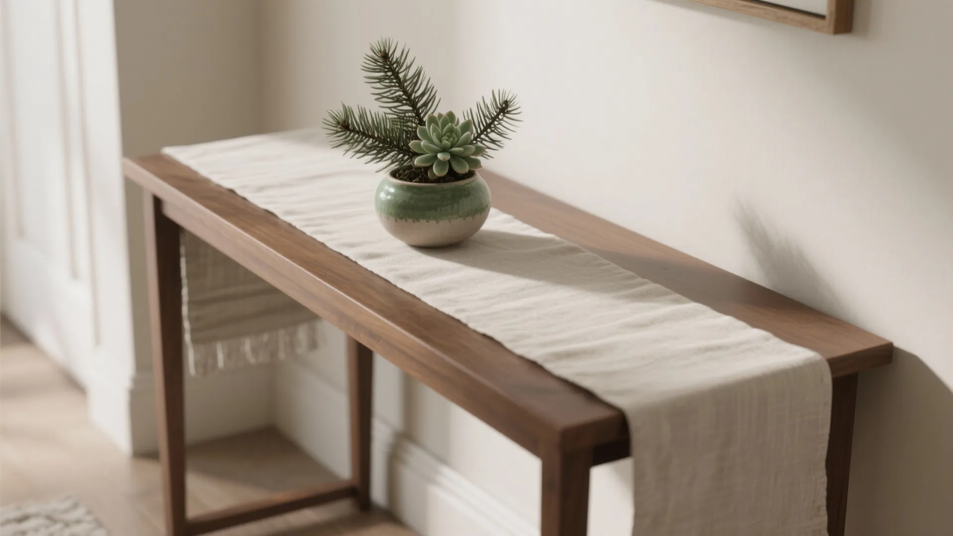 3. Seasonal Swap with a Slim Runner