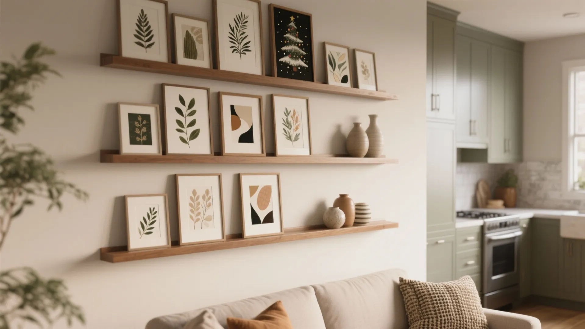 5. Seasonal Swap Wall