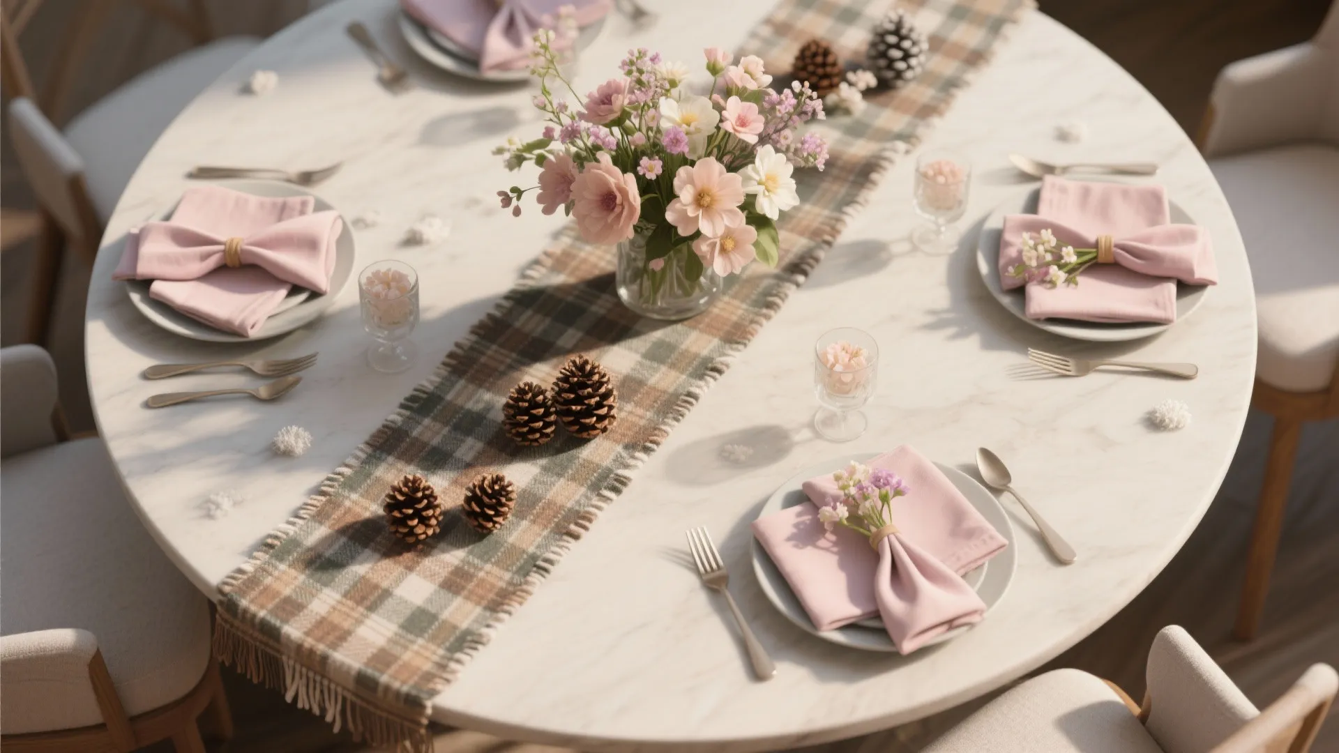 5. Go seasonal with table decor