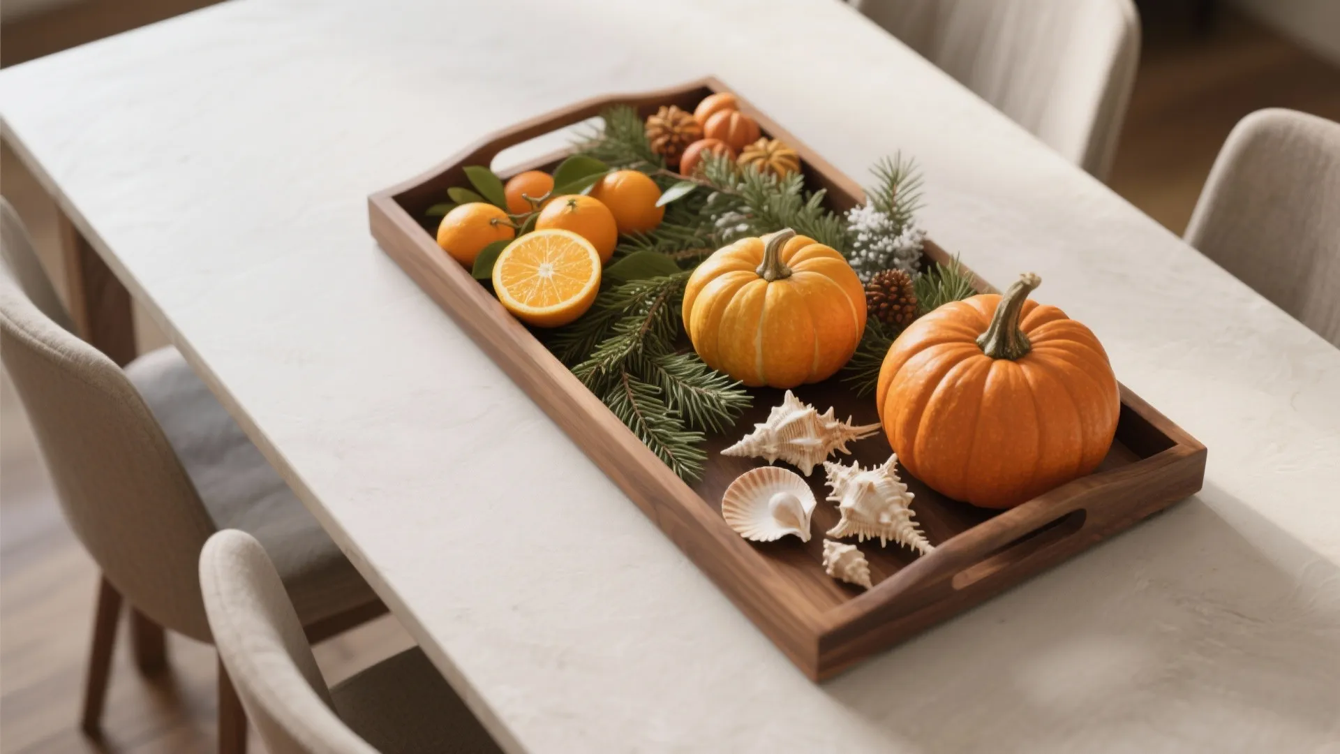 4. Seasonal Tray Layering