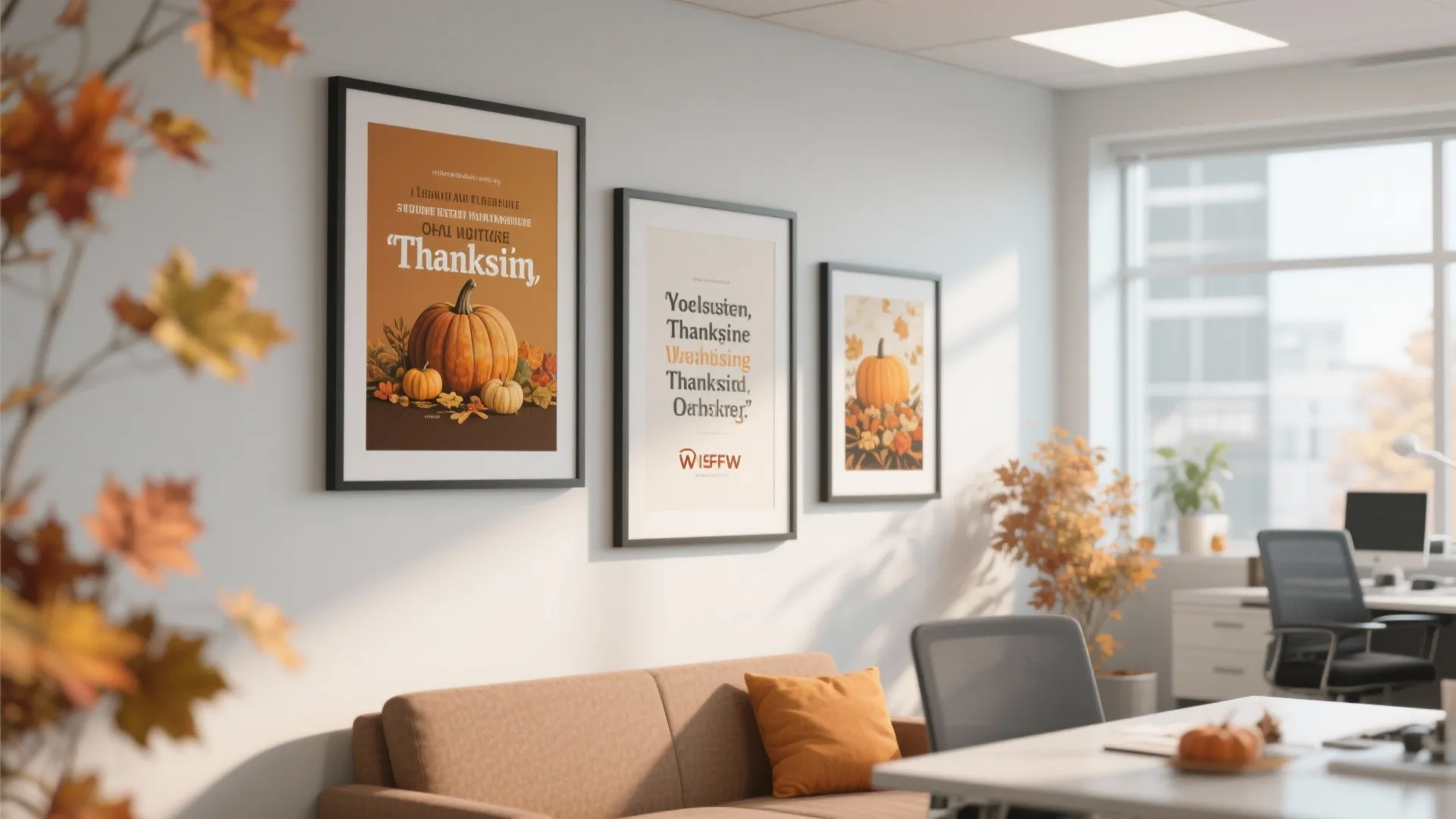 9. Seasonal Wall Art